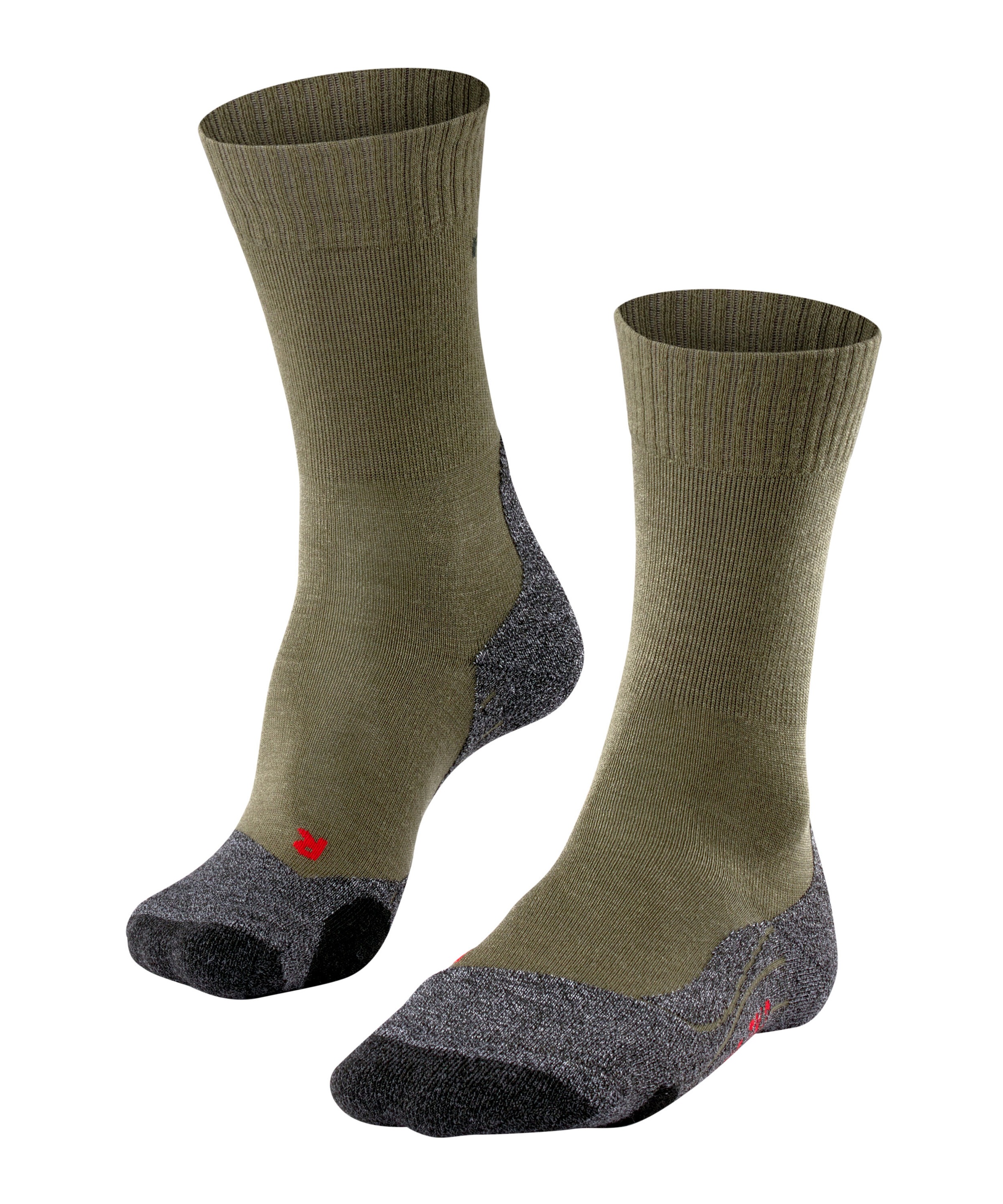 FALKE Mädchen Socken "TK2 Explore", Gr. 42, grün, Obermaterial: 40% Polypropylen PP. 28% Polyacryl PAN. 22% Wolle WO. 9% Polyamid PA. 1% Elasthan