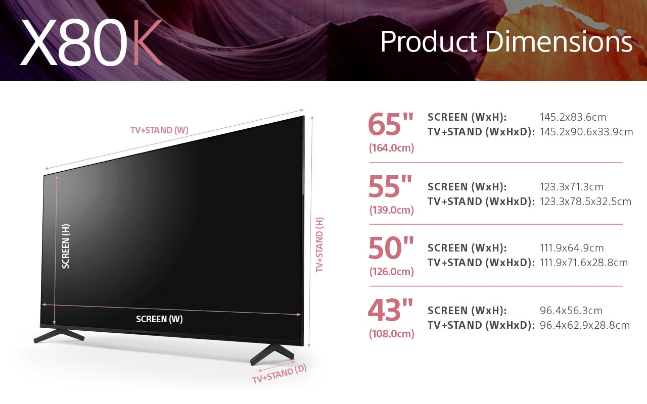Sony LCD-LED Fernseher Ultra 4K 108 TV »KD43X80K«, Zoll, HD, cm/43 | Smart-TV-Google BAUR