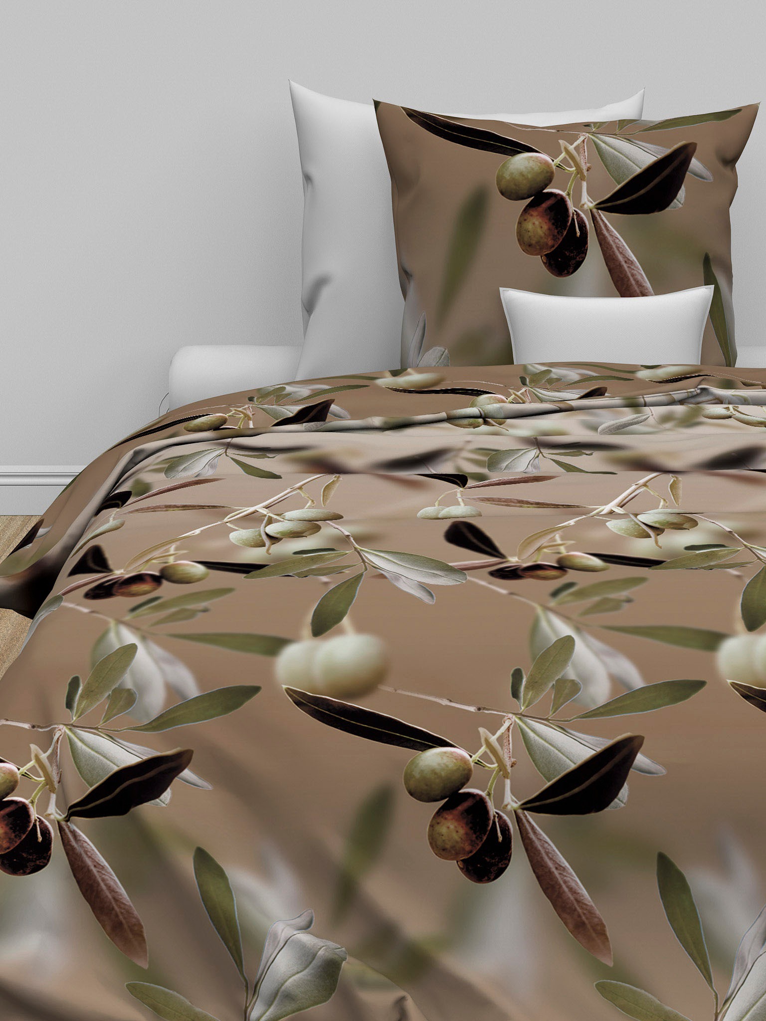 ZO HOME Bettwäsche »Mylie«, hochwertiges Mako-Satin, Bettwäsche ab 135x200 cm.