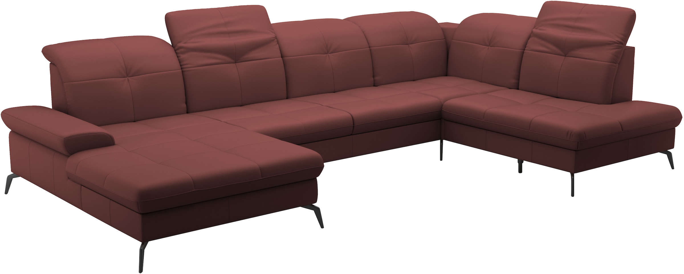 sit&more Wohnlandschaft »Amica«, inkl Sitztiefenverstellung und Armteilverstellung