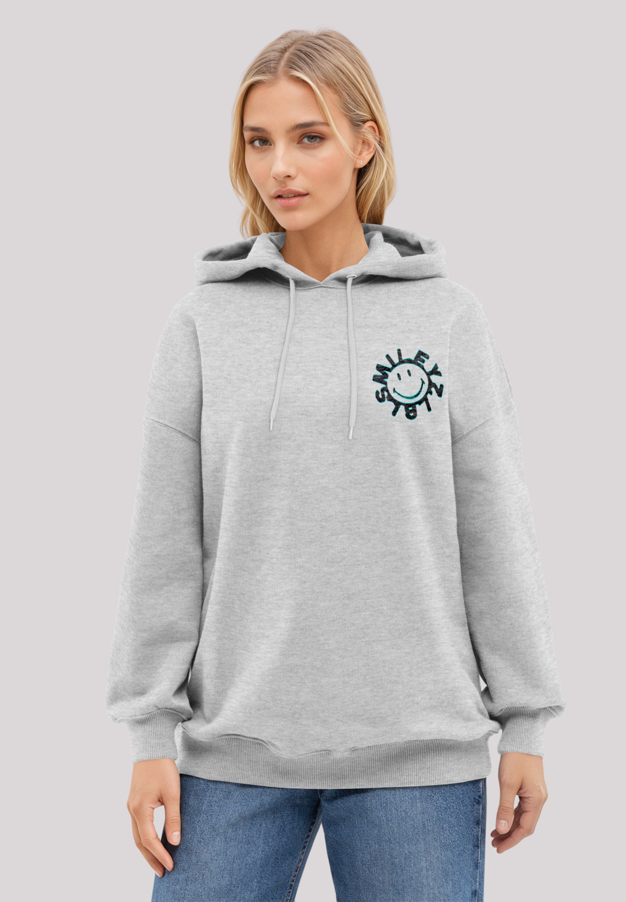 F4NT4STIC Kapuzenpullover »Smiley Future Forecast«, Premium Qualität