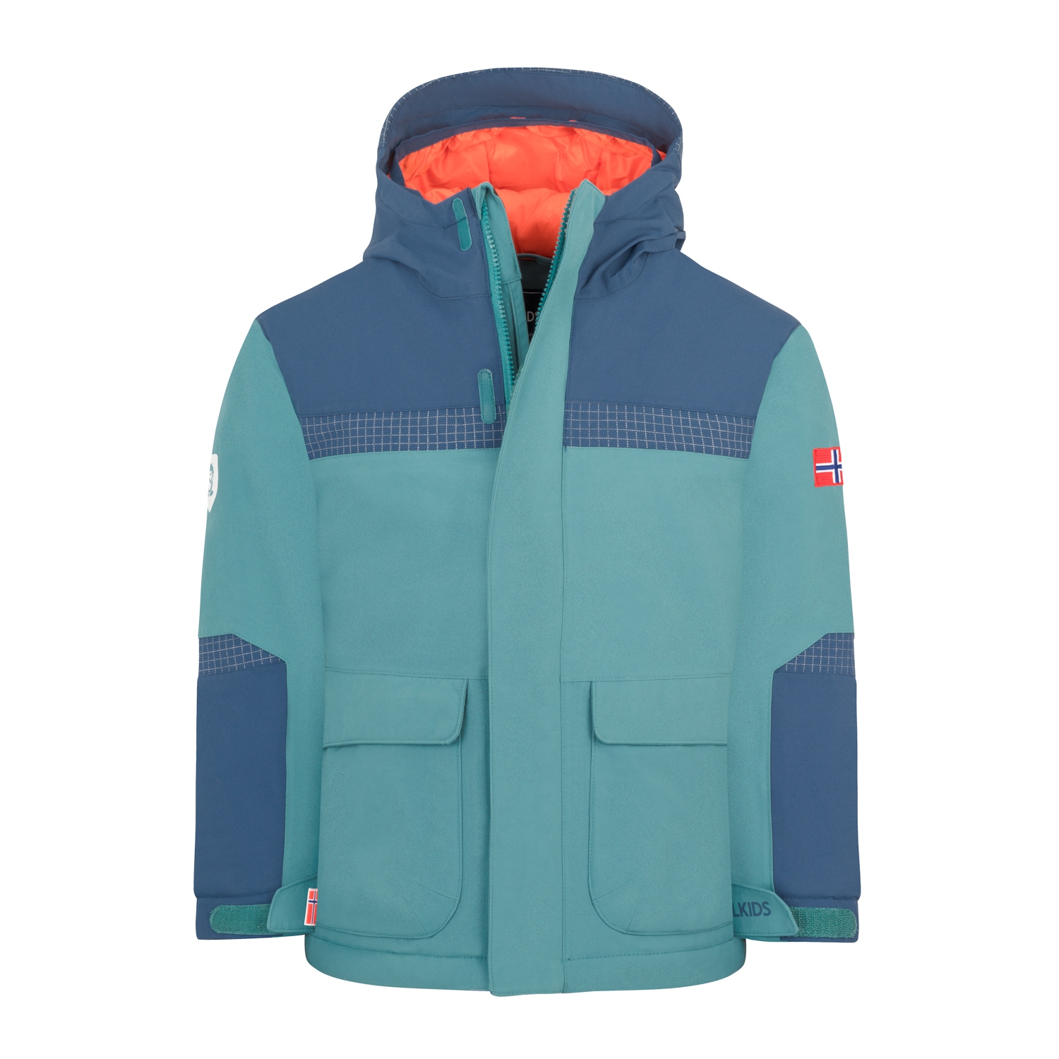 TROLLKIDS Winterjacke "KIDS FINNMARK JACKET XT" wasserdicht, winddicht, atmungsaktiv, warm gefüttert