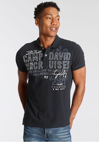 CAMP DAVID Poloshirt, mit Logoschriftzug kaufen