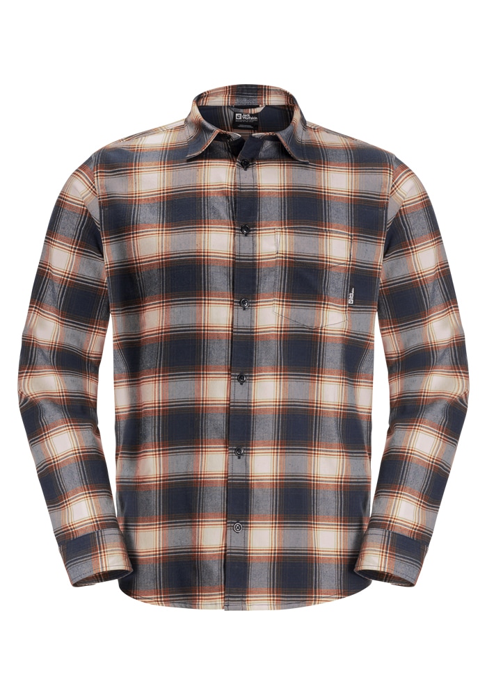 Jack Wolfskin Flanellhemd "WANDERWEG SHIRT M"