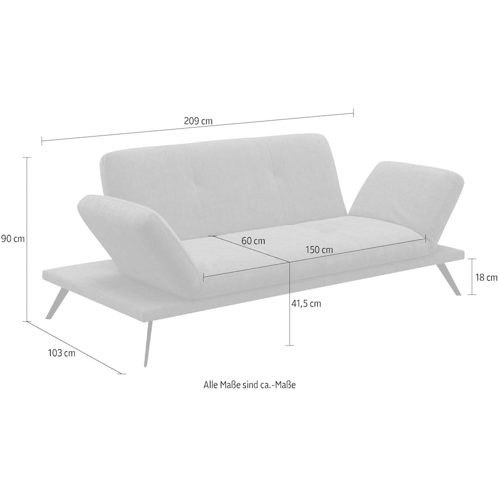 machalke® 3-Sitzer »wings«