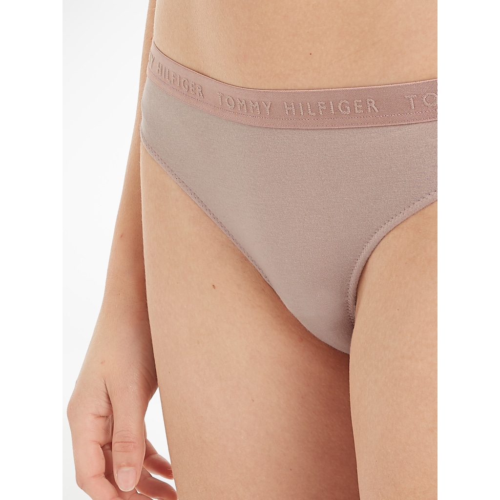 Tommy Hilfiger Underwear String »3P THONG (EXT SIZES)«, (Packung, 3 St., 3er)