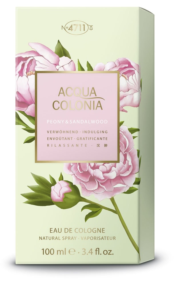 4711 Eau de Cologne »4711 Acqua Colonia PEONY & SANDALWOOD EAU DE COLOGNE NATURAL SPRAY 100«, (Packung, 1 tlg.)