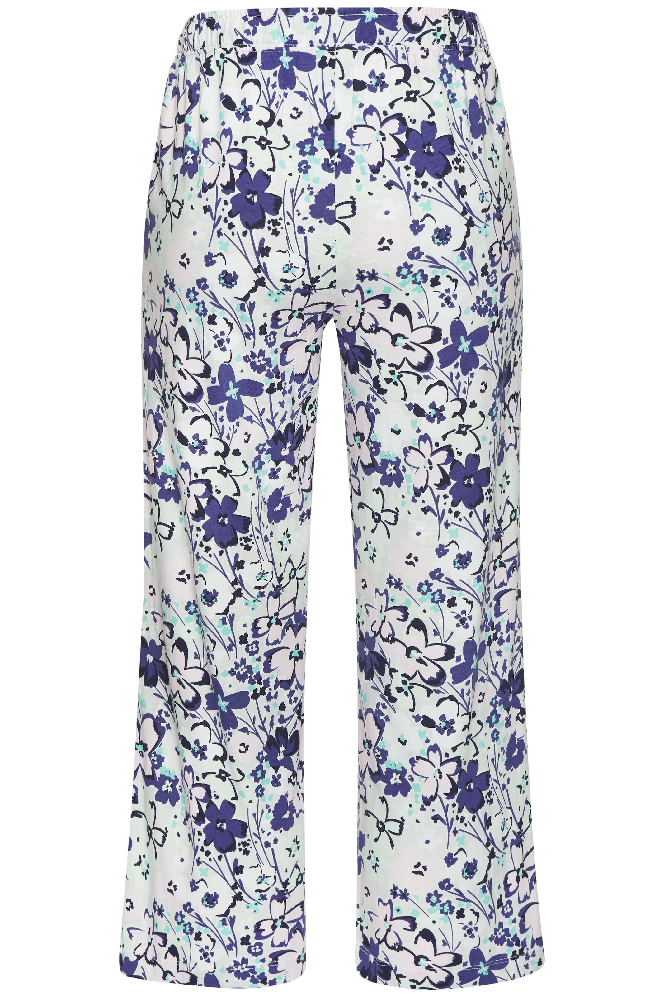 s.Oliver Pyjamahose, mit schönem Allover-Print
