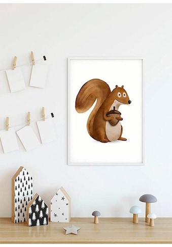 Komar Poster »Cute Animal Squirrel« Tiere (1...