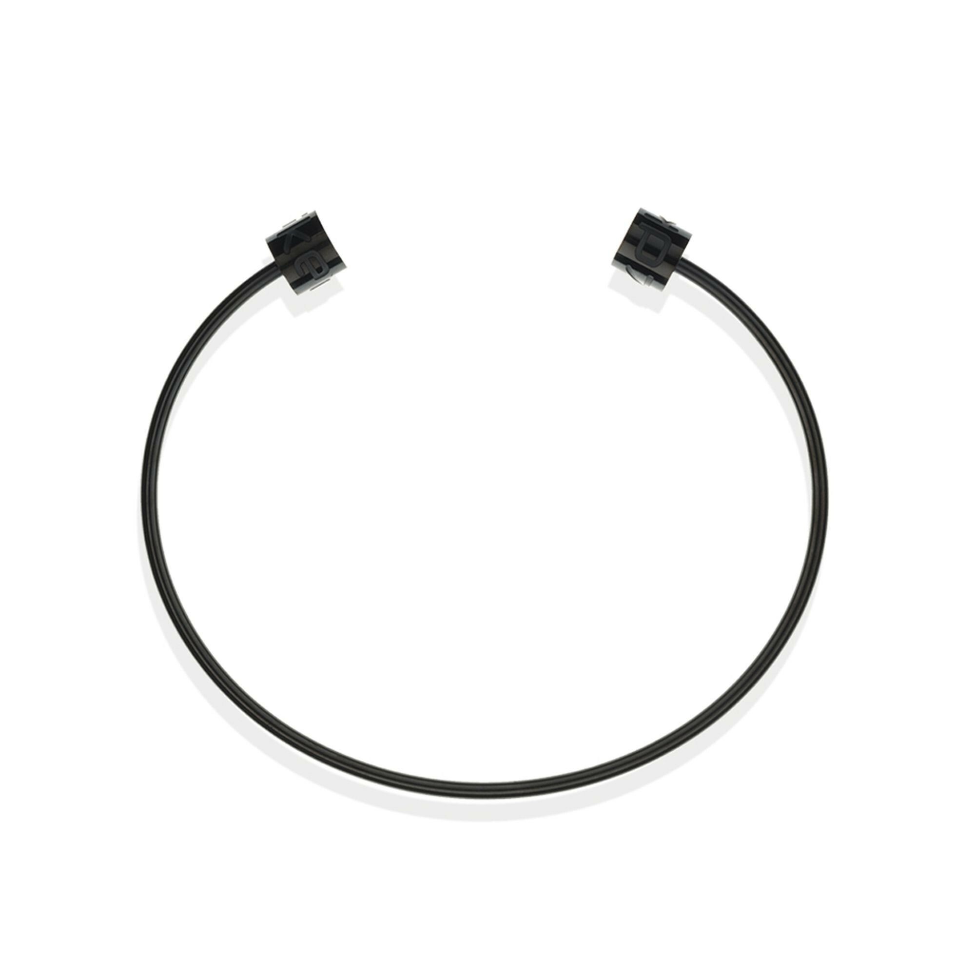 dKeniz Armband »Edelstahl BLACK - O 6,0cm«