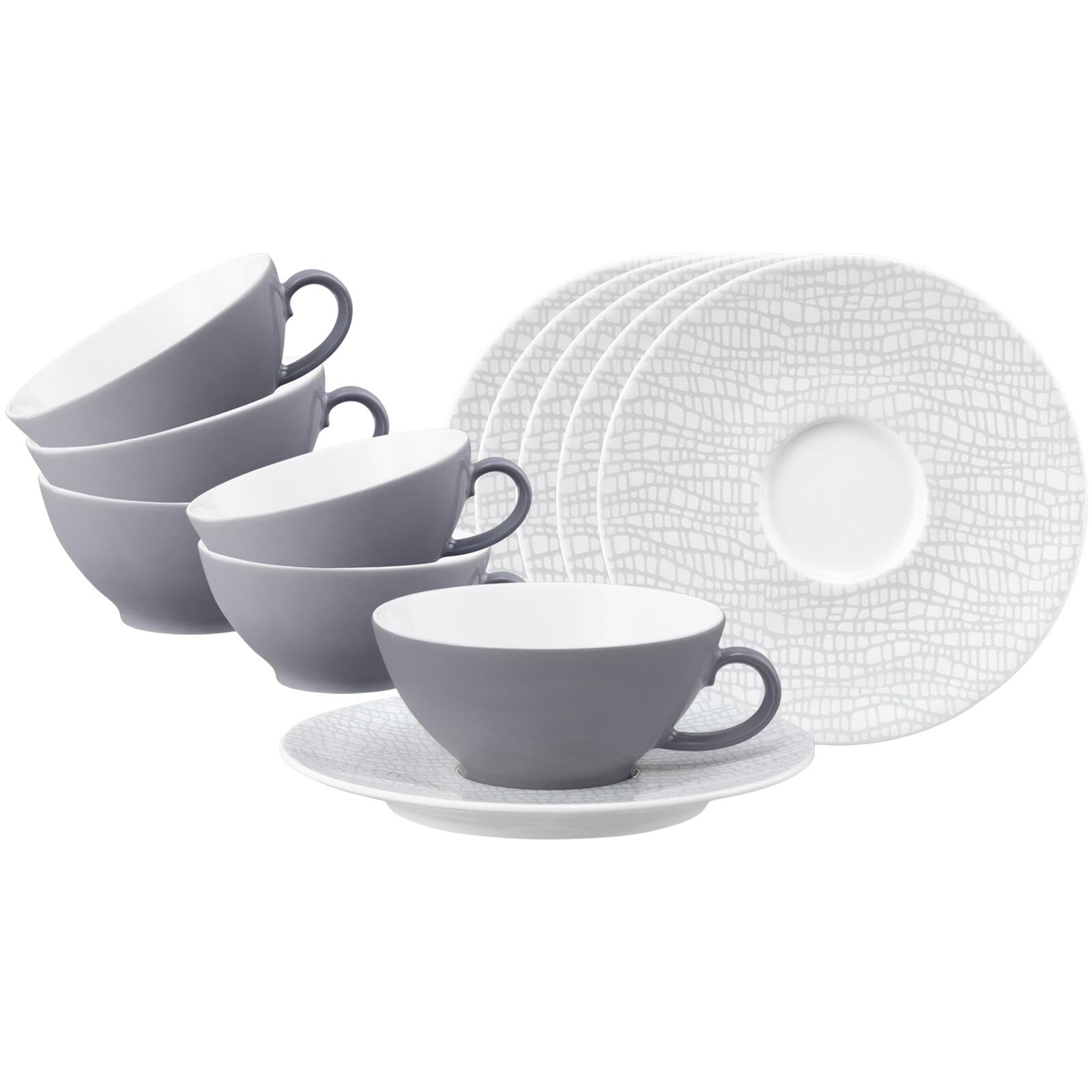 Seltmann Weiden Tasse "Teetassen mit Untertassen Life Fashion 140 ml 6er Se günstig online kaufen