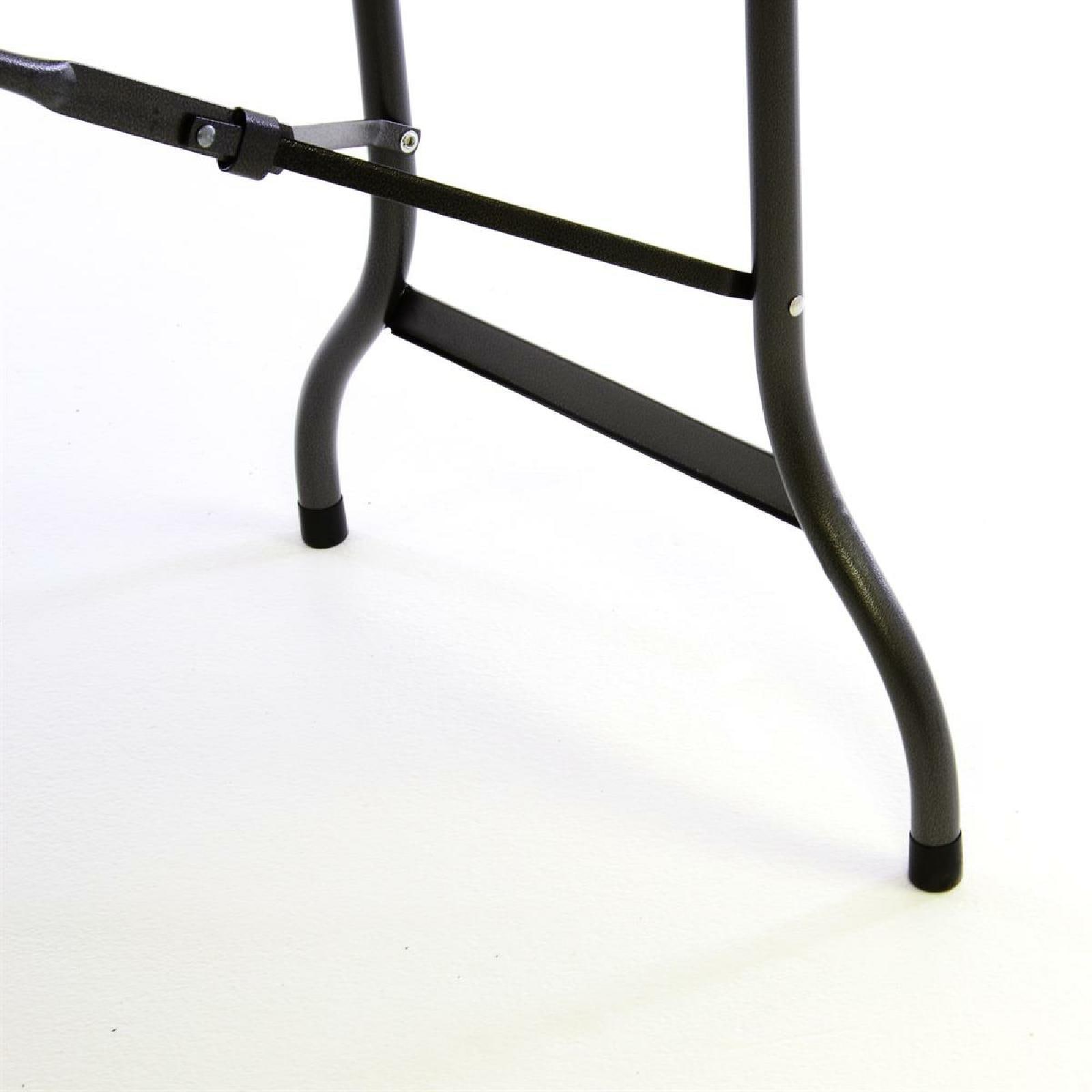 VCM Gartentisch »Partytisch Rattan-Optik braun«
