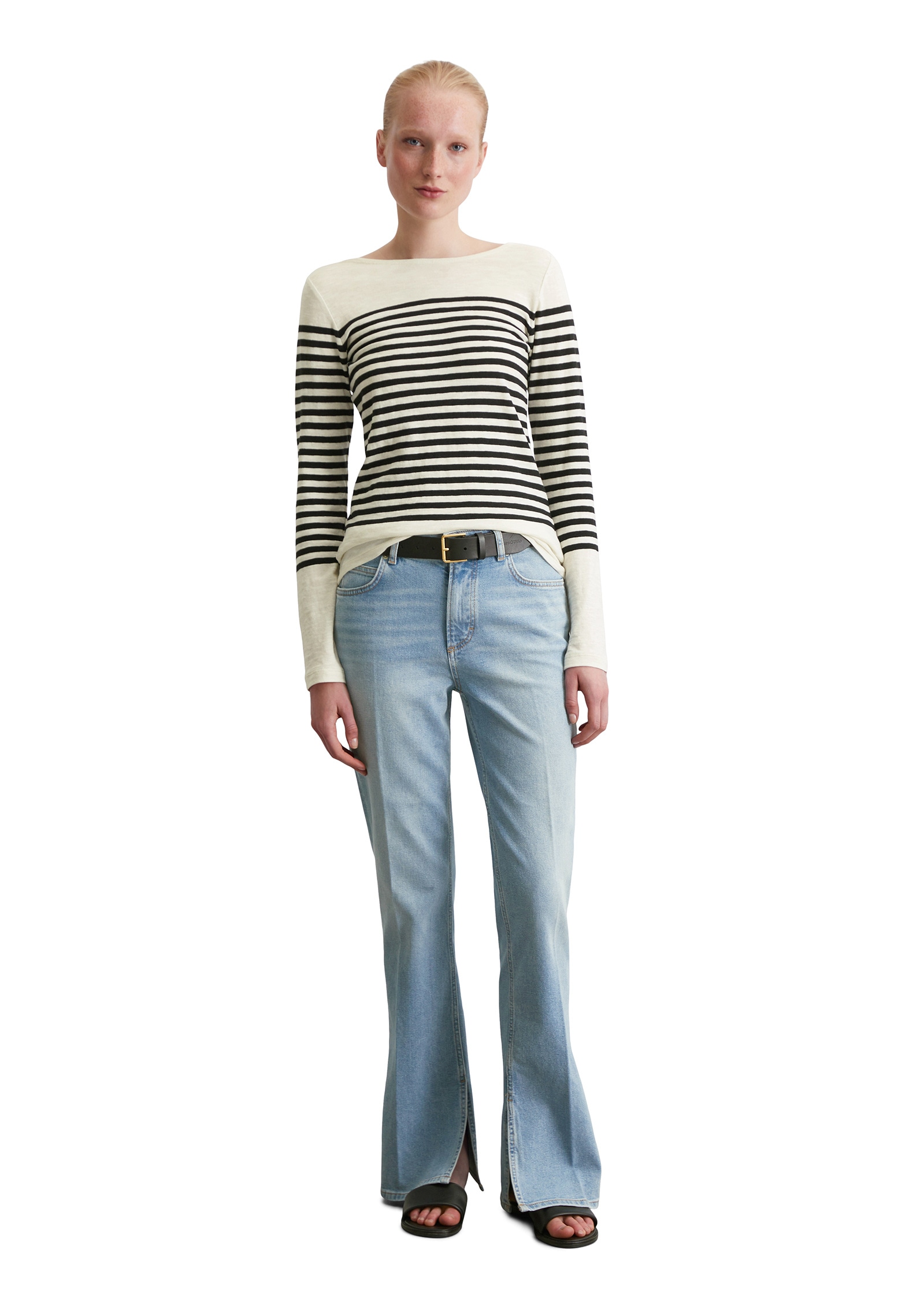 Marc O'Polo Langarmshirt »aus Slubjersey«