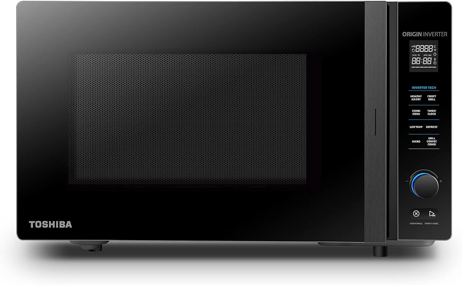 Toshiba Mikrowelle "MV-TC25T(BK)" Grill  Heißluft  Mikrowelle 4-in-1 günstig online kaufen