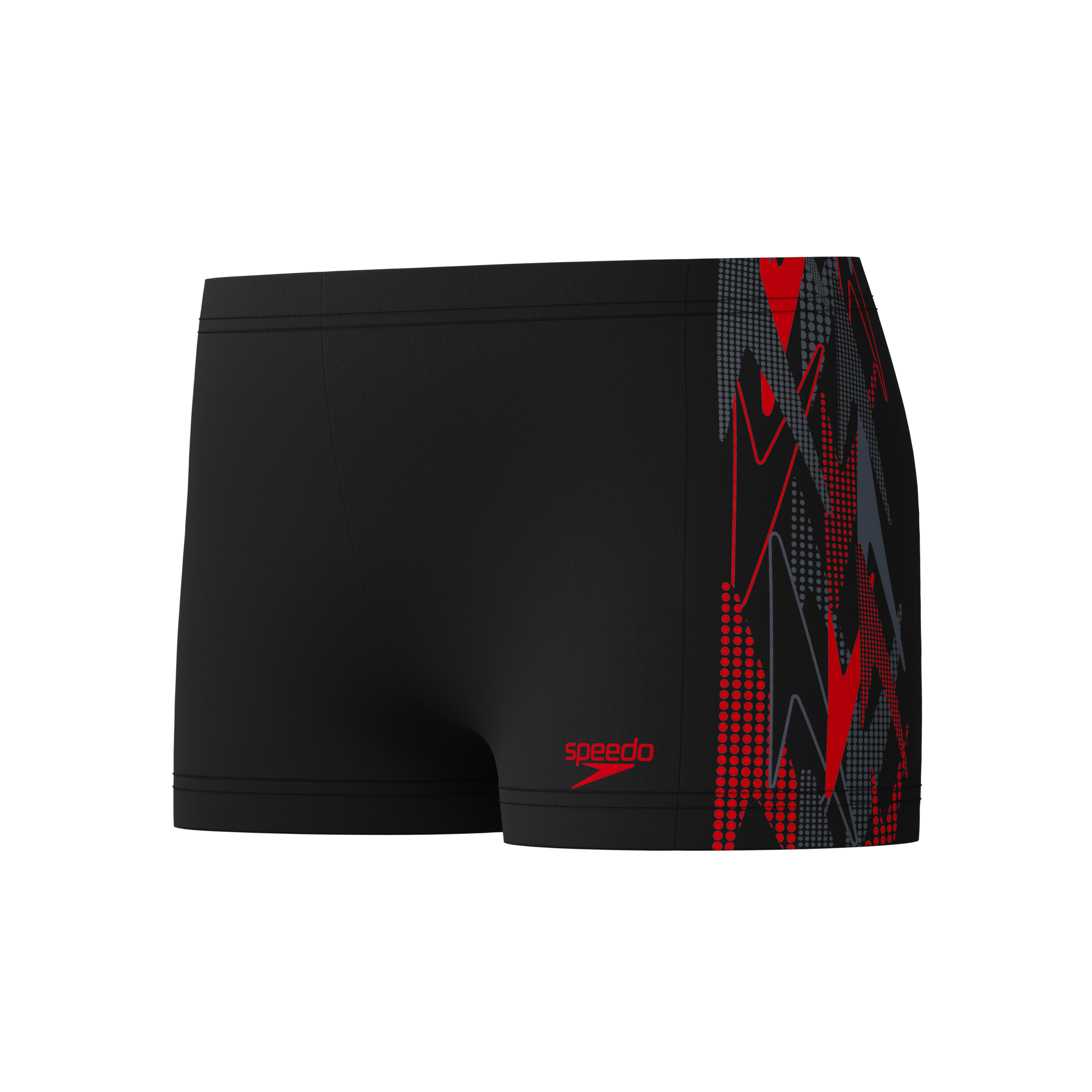 Speedo Badehose »Boys Plastisol Placement aquashort« für Kinder und Jugendliche, mit sportlichem Stil, mit Frontfutter