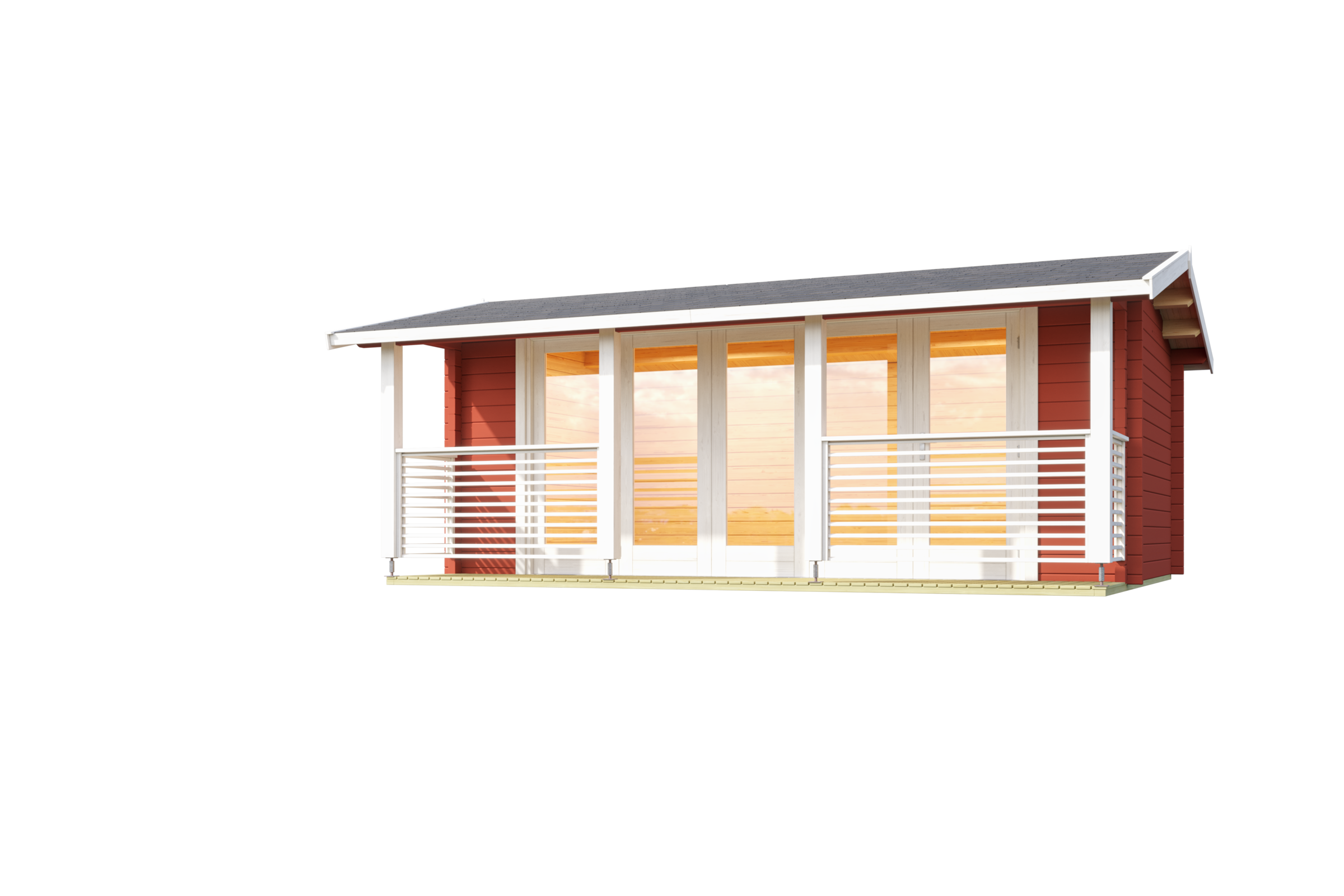 Nordic Holz Gartenhaus "LYNDHURST" günstig online kaufen