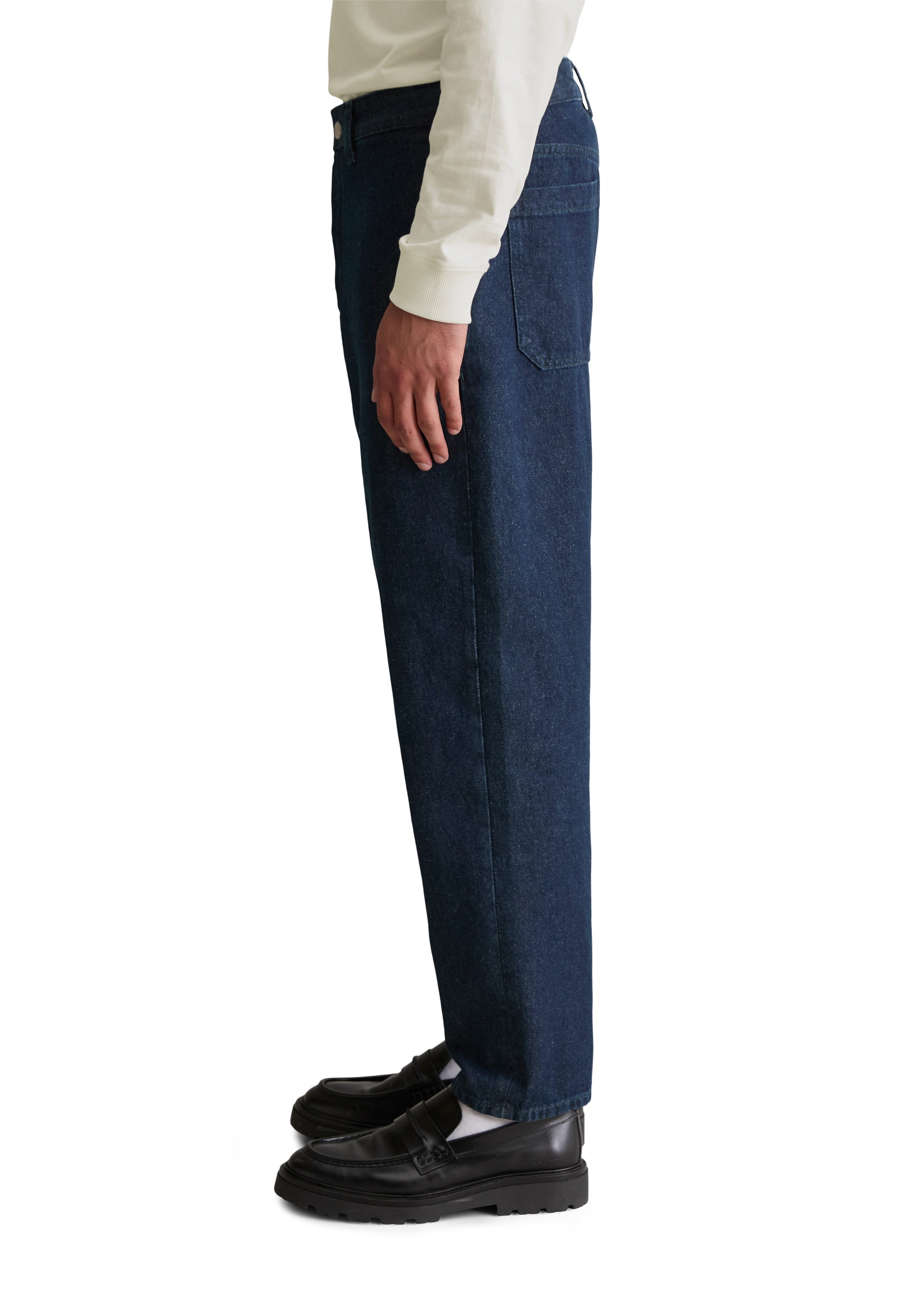 Marc O'Polo DENIM Tapered-fit-Jeans »Model Isak relaxed cropped«