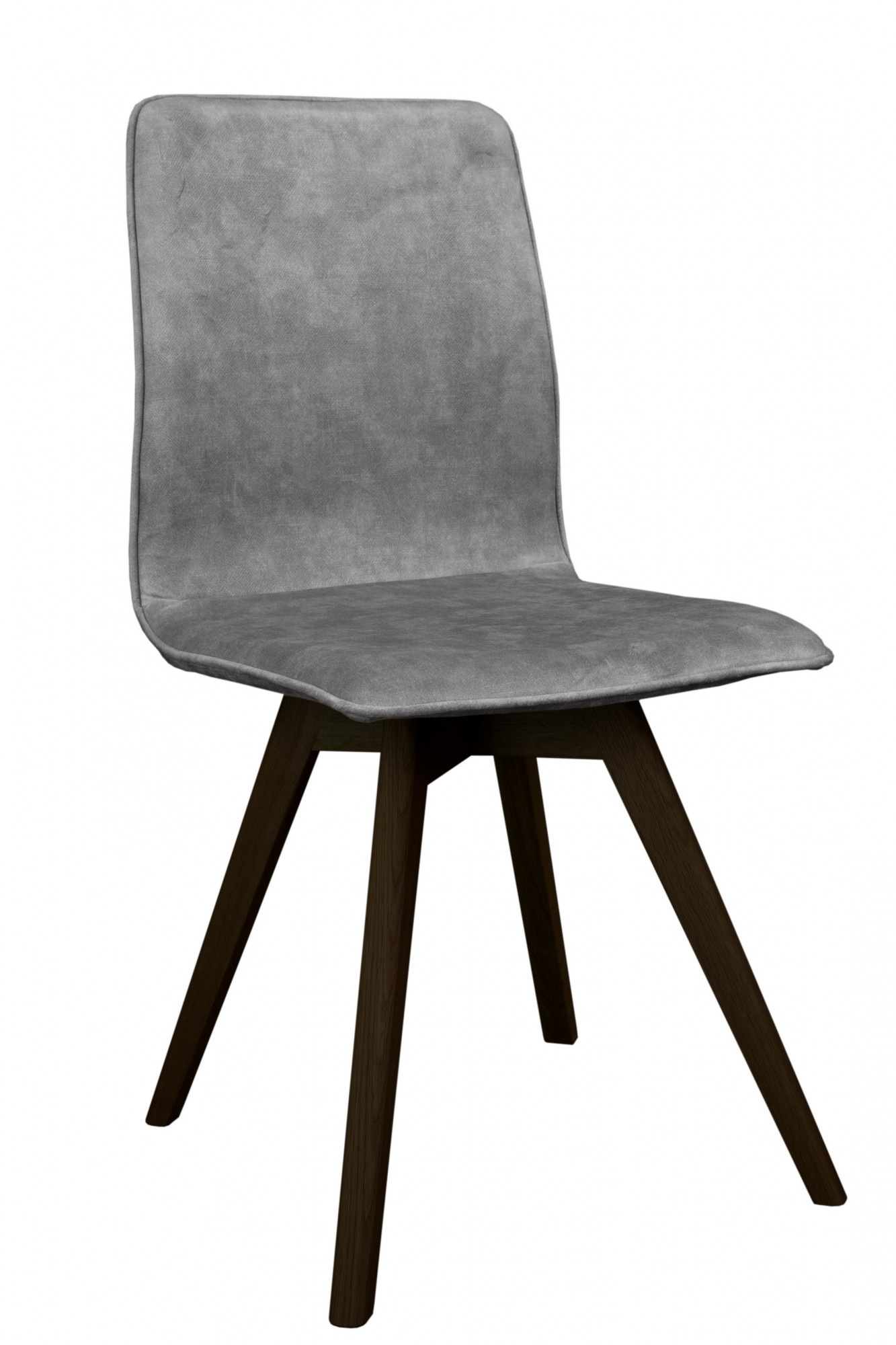 andas Esszimmerstuhl »Rania«, (Set), 2 St., Samtvelours, Massivholzgestell, mit Keder