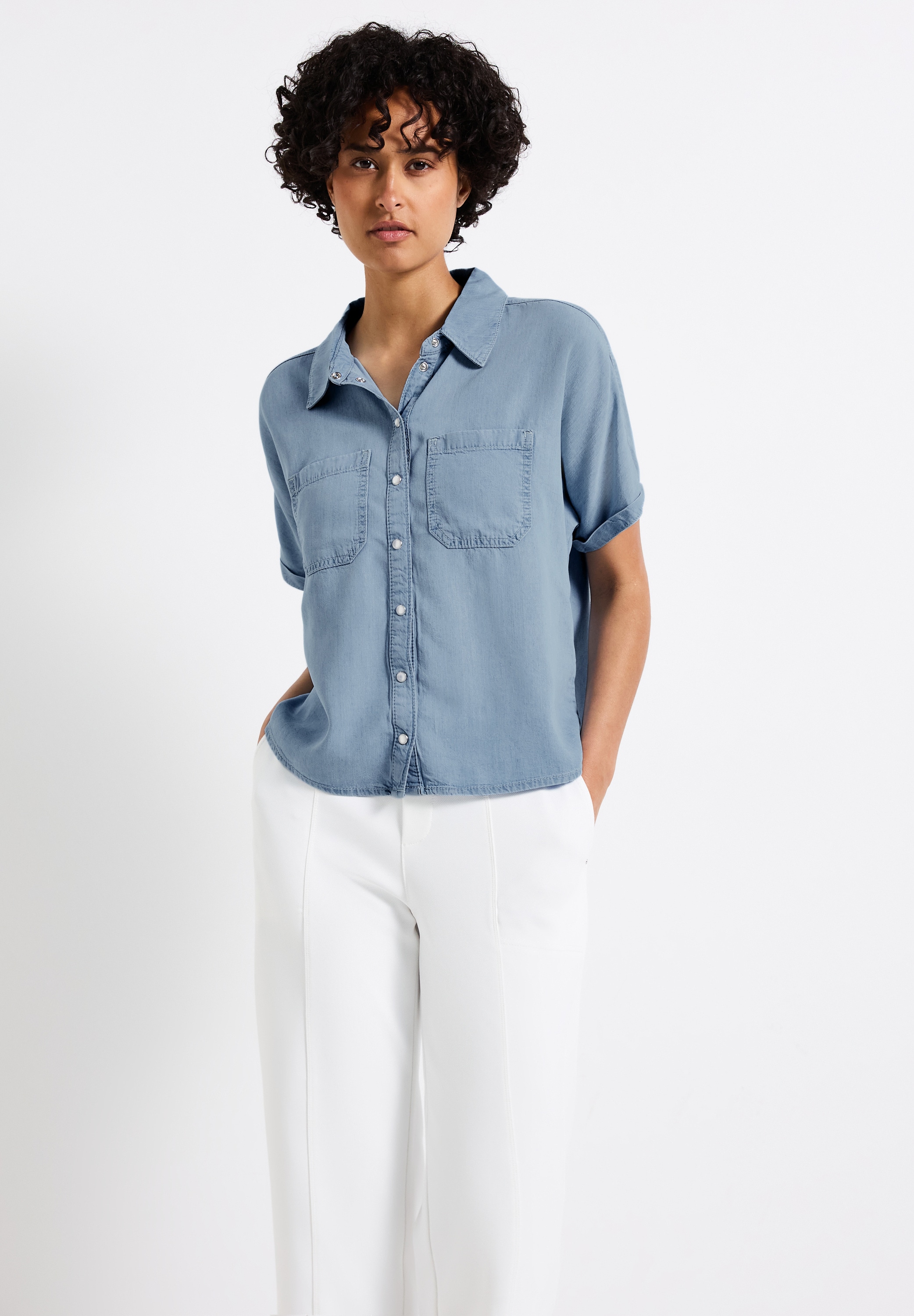 STREET ONE Jeansbluse günstig online kaufen