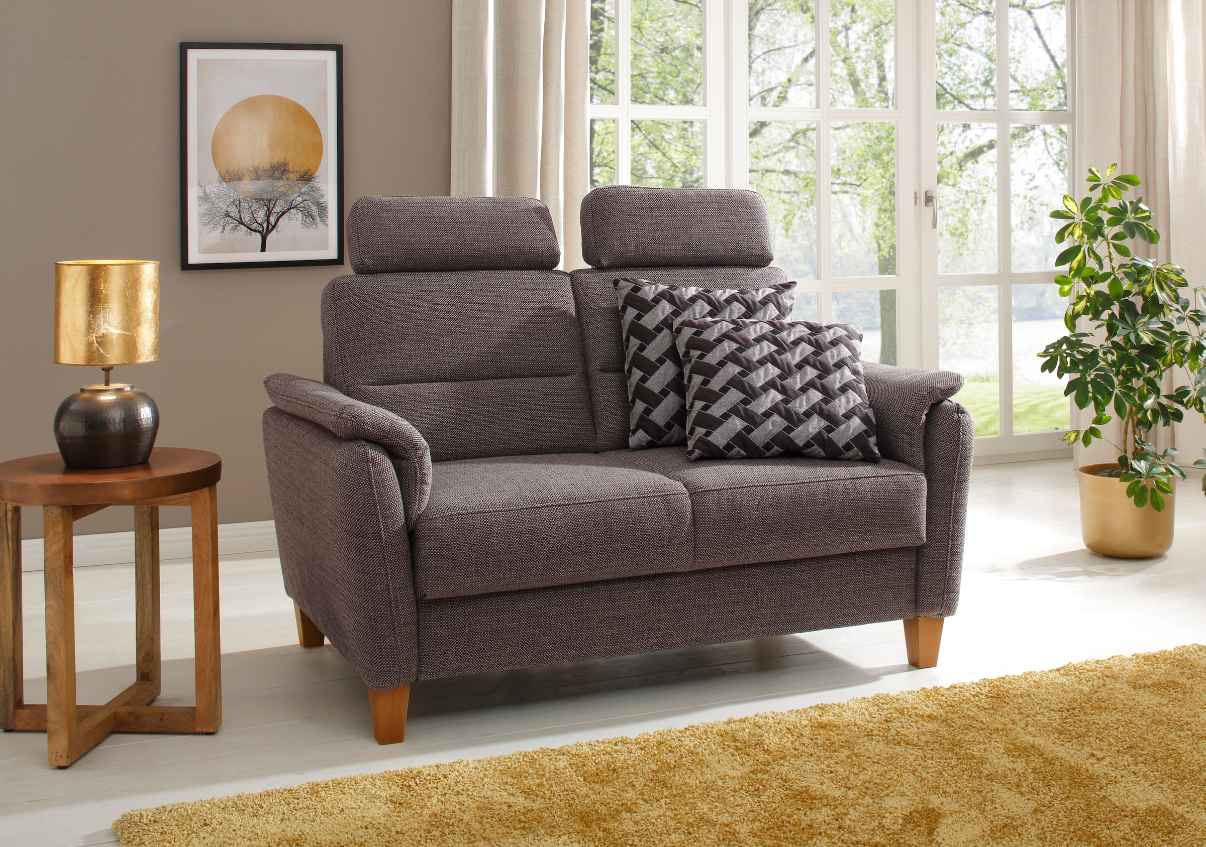 Home affaire 2-Sitzer "Palmera, B: 149 cm" mit Federkern günstig online kaufen