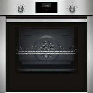 NEFF Einbaubackofen »B4CCE2AN0«, B4CCE2AN0, mit Teleskopauszug nachrüstbar, easyClean, mit Slide&Hide®