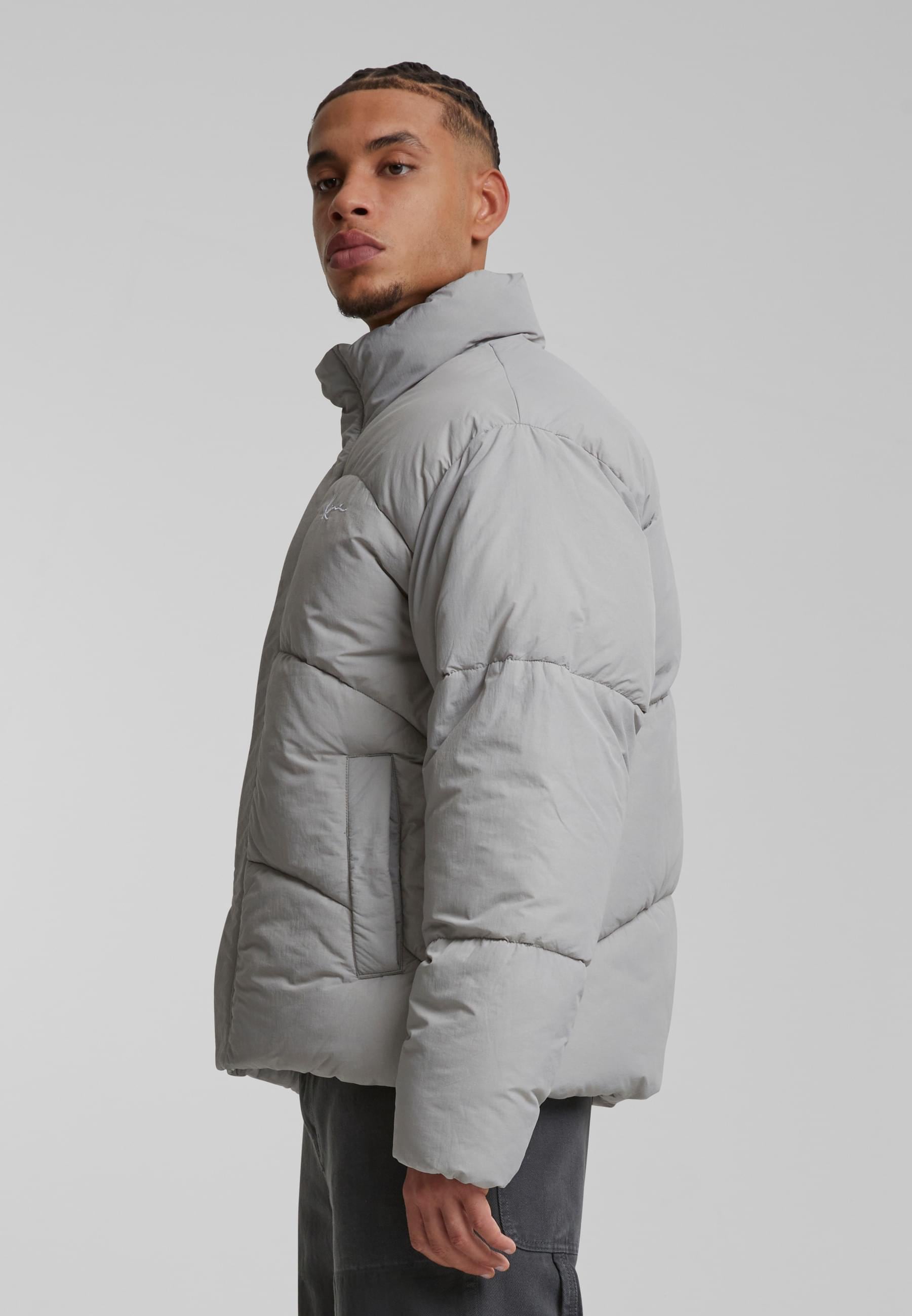 Karl Kani Winterjacke »Karl Kani Karl Kani Small Signature Puffer Jacket«, (1 St.), ohne Kapuze