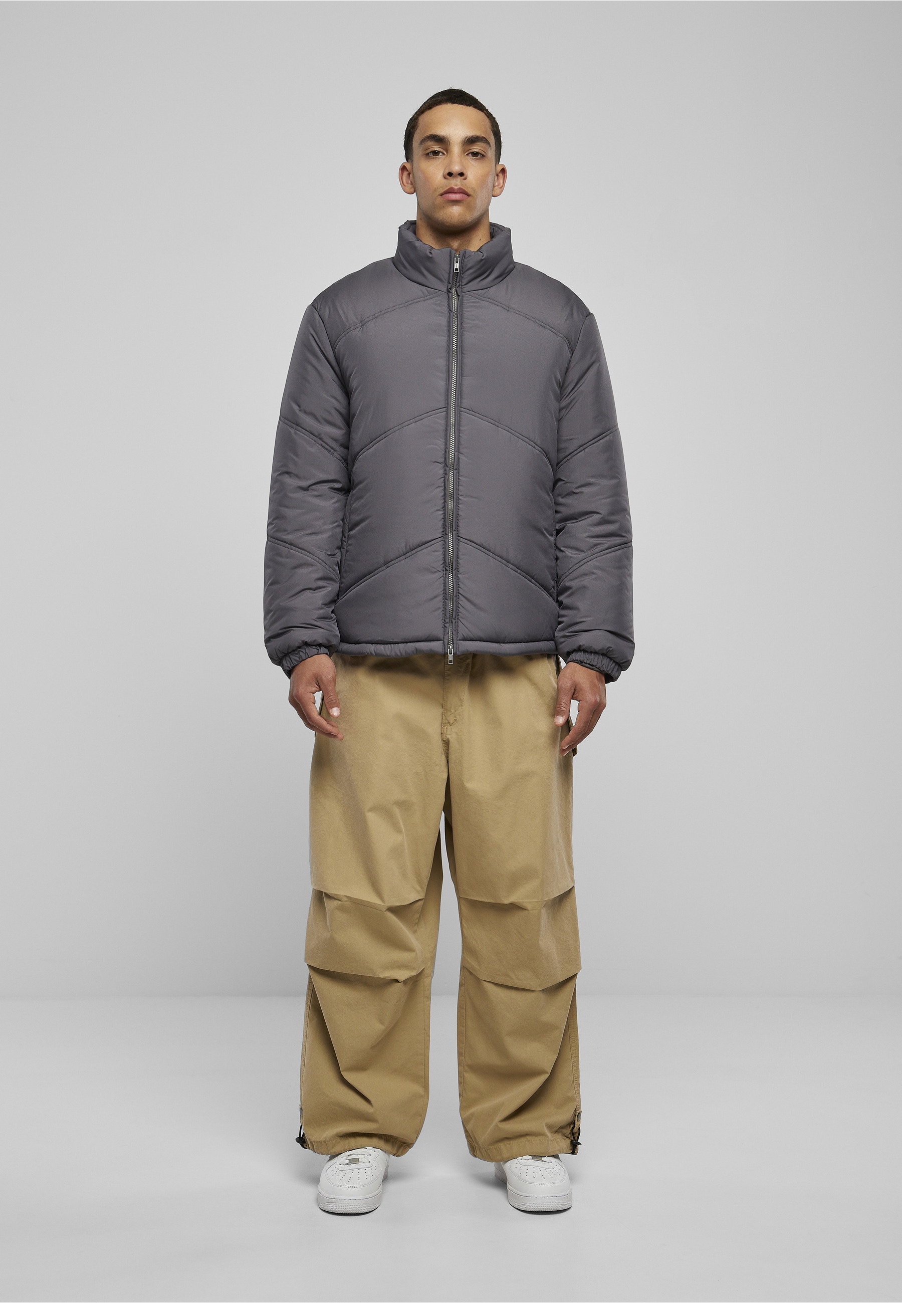 URBAN CLASSICS Allwetterjacke »Urban Classics Herren Arrow Puffer Jacket« 1 Stk. tlg. ohne Kapuze