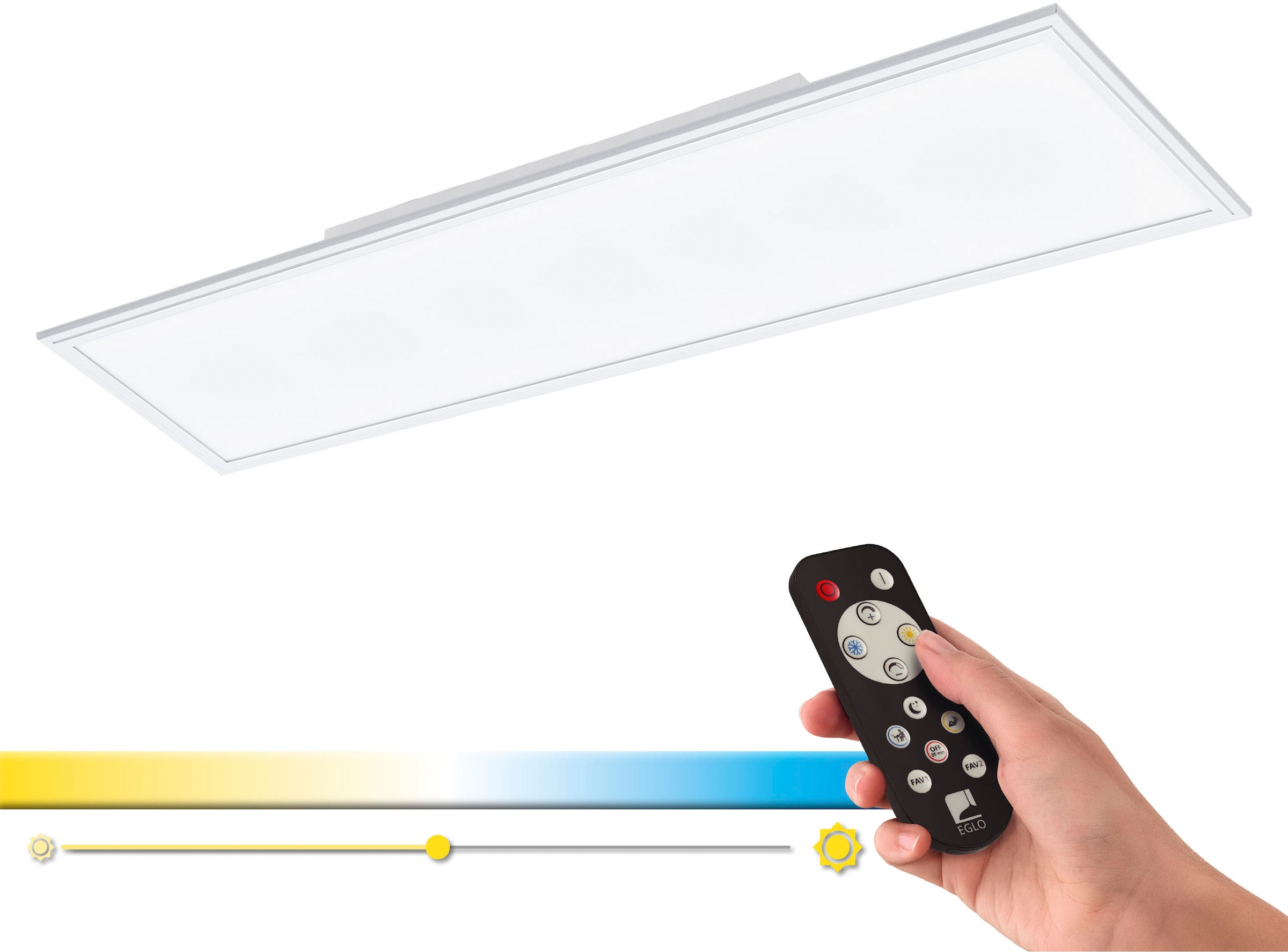 Deckenleuchte »SALOBRENA-A«, 1 flammig, Leuchtmittel LED-Board | LED fest integriert,...