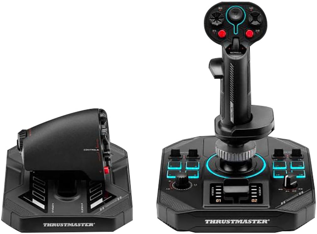 THRUSTMASTER PC-Controller "Sol-R 4 Hotas", B:19,6cm H:24,7cm T:19,6cmschwarz, Spielecontroller