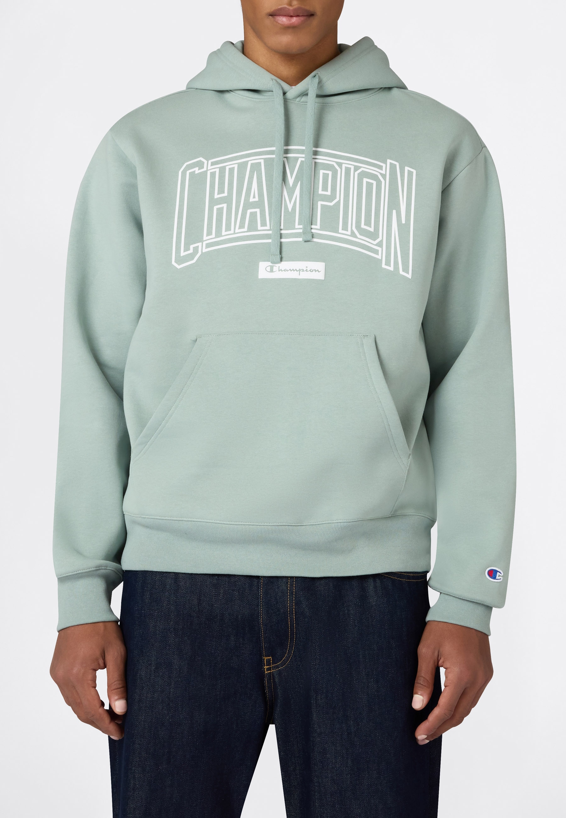 Champion Kapuzensweatshirt "COLLEGE Relax Fit Fleece Hoodie", mit Kordelverschluss, Langarm-Design, gerader Abschluss, normale Länge