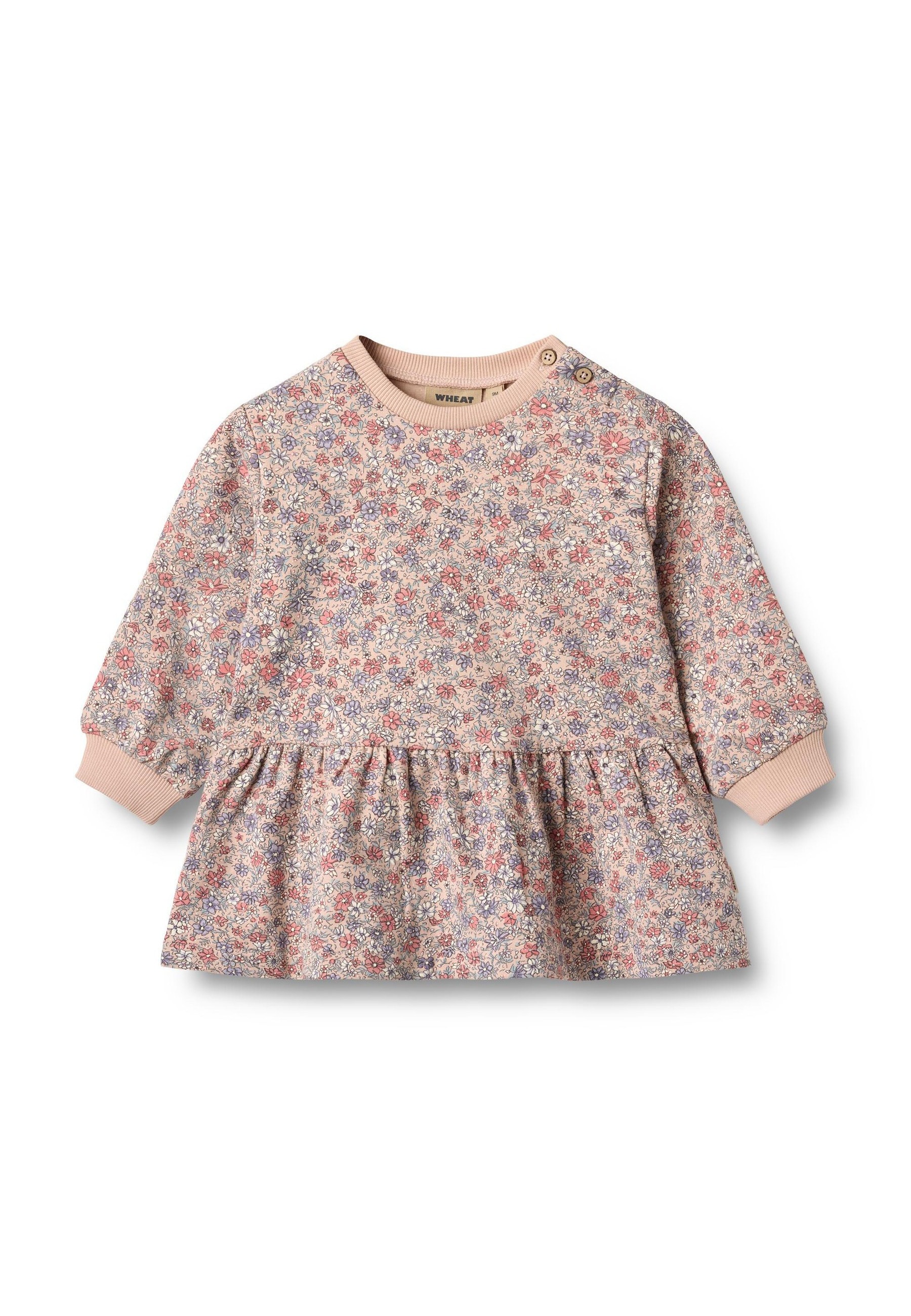 WHEAT Shirtkleid "WHEAT Sweat Dress L/S Zenia" 1 Stk. tlg.