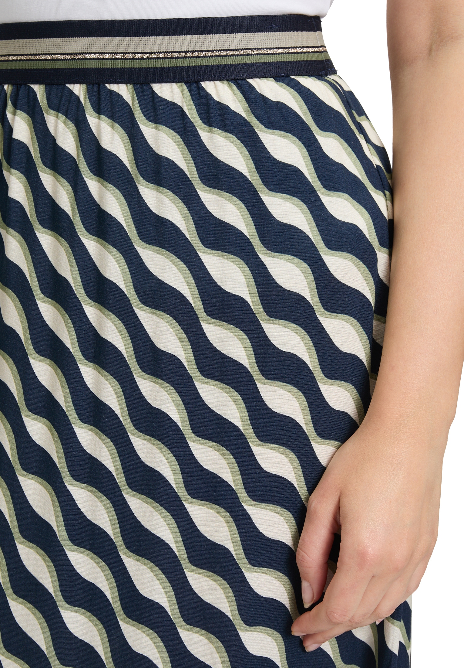 Betty Barclay Maxirock »Damen mit elastischem Bund«
