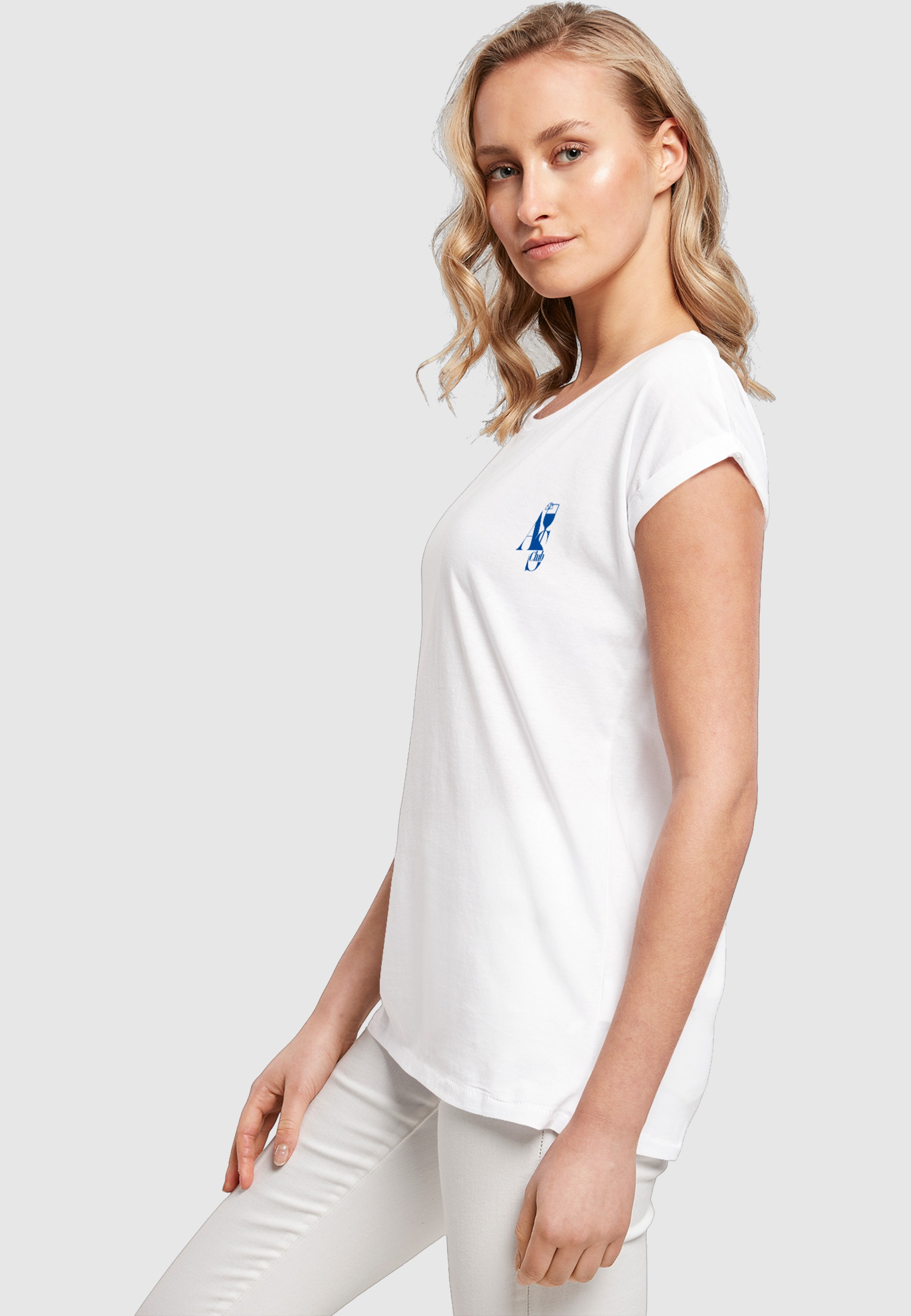 Miss Tee T-Shirt »Miss Tee A S Club Ladies Extended Shoulder Tee« 1 Stk.