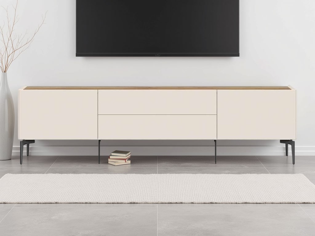 OTTO home TV-Board "Sky45" Lackiert mit wasserbasiertem UV-Lack