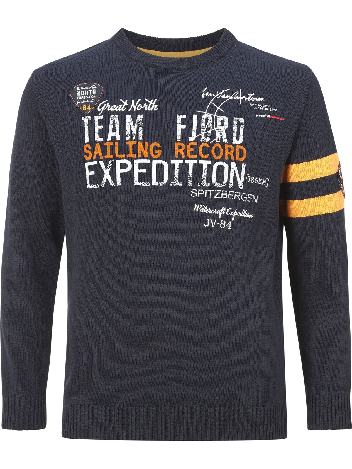 Jan Vanderstorm Rundhalspullover »Pullover JESPER«