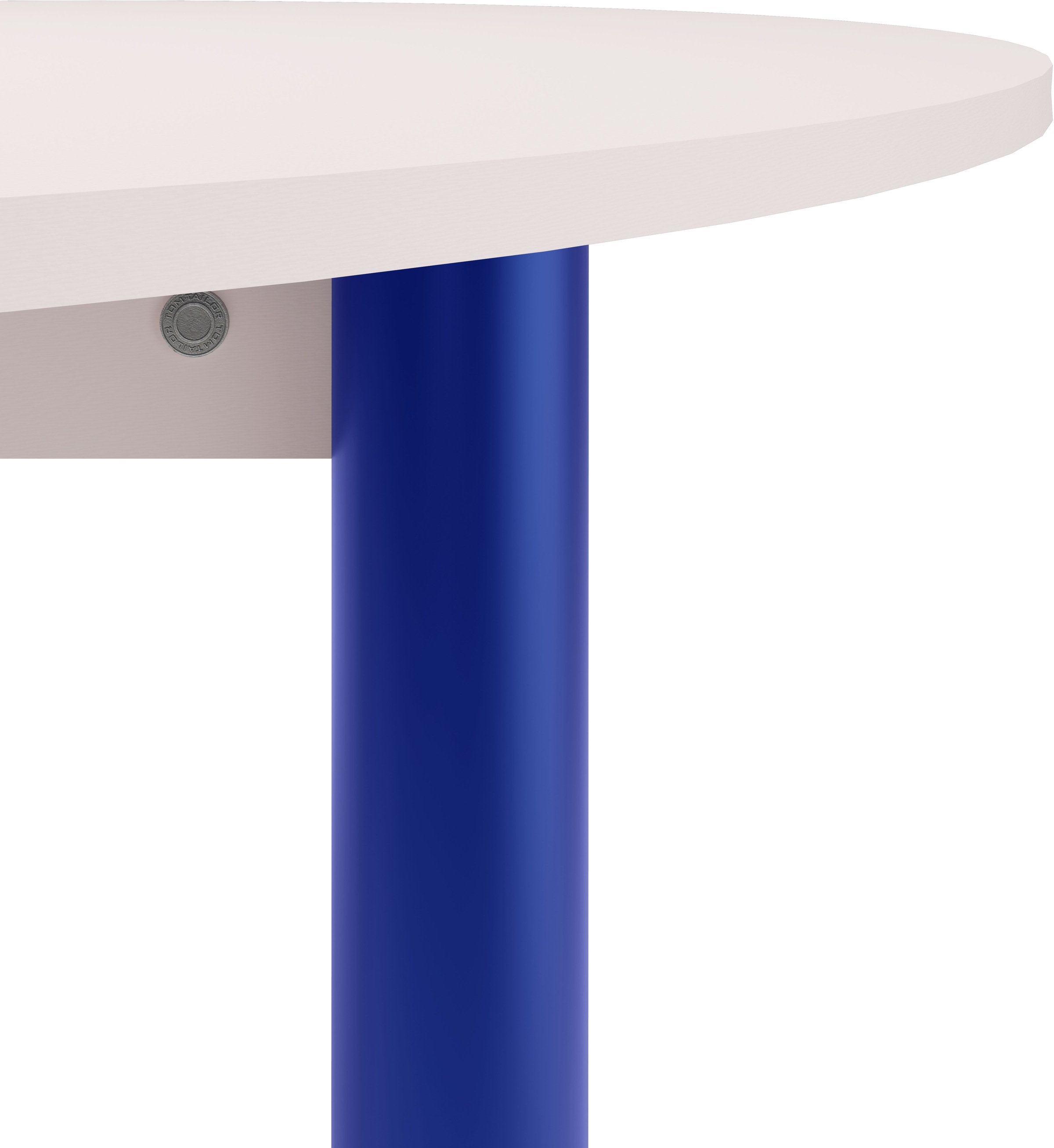 TOM TAILOR HOME Esstisch »COLOR TABLE«, (1 St.), Esstisch, 4-Fuß, 3 Größen, 3 Dekorfarben, 4 Fußfarben, ABS-Kante