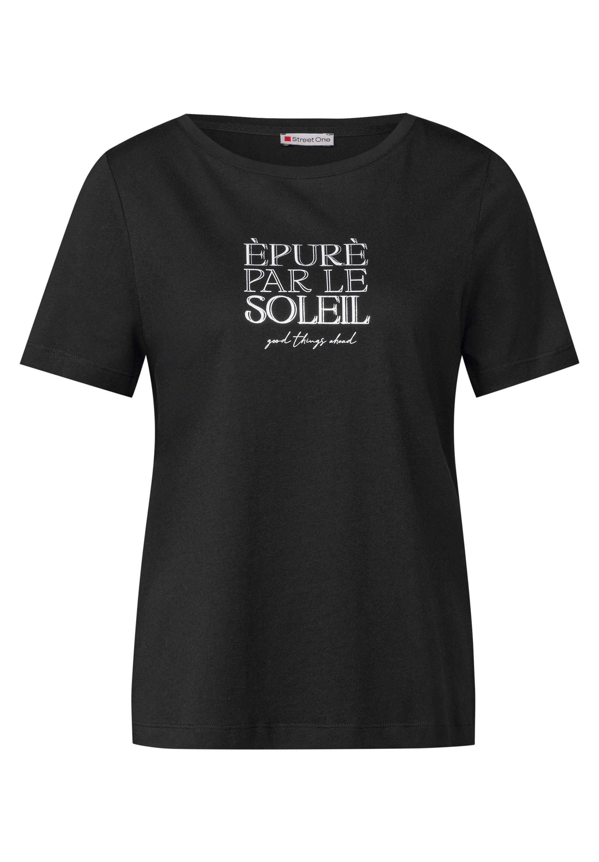 STREET ONE T-Shirt, im soften Baumwoll-Mix