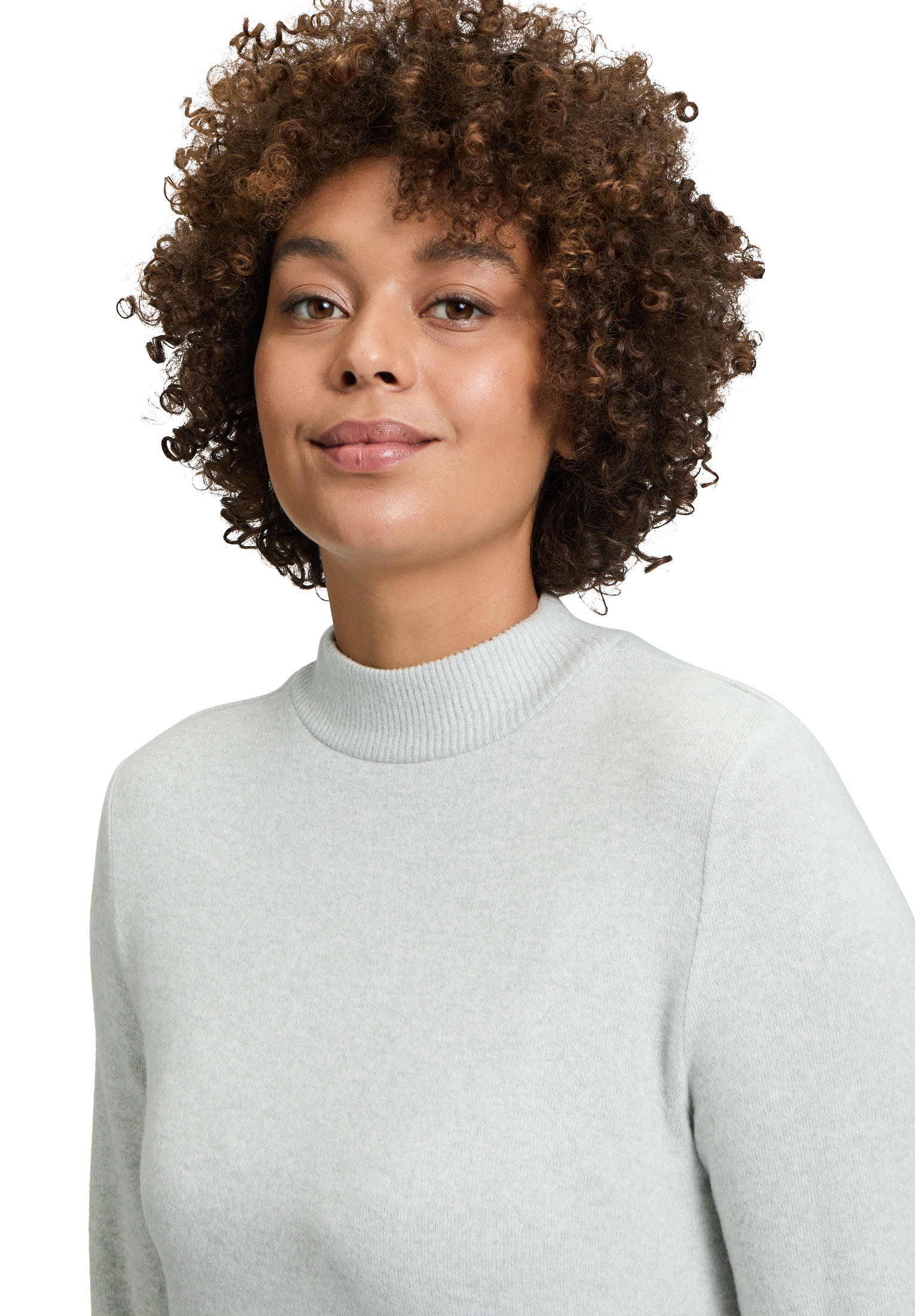 Cartoon Sweatshirt »Cartoon Damen Langarm-Shirt mit Kragen«, Material