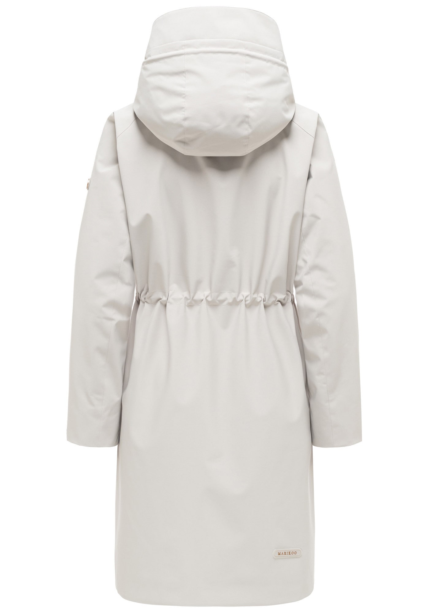 Marikoo Outdoorjacke »Zilandaa« Moderner Outdoorparka mit Kapuze und Kordelzug