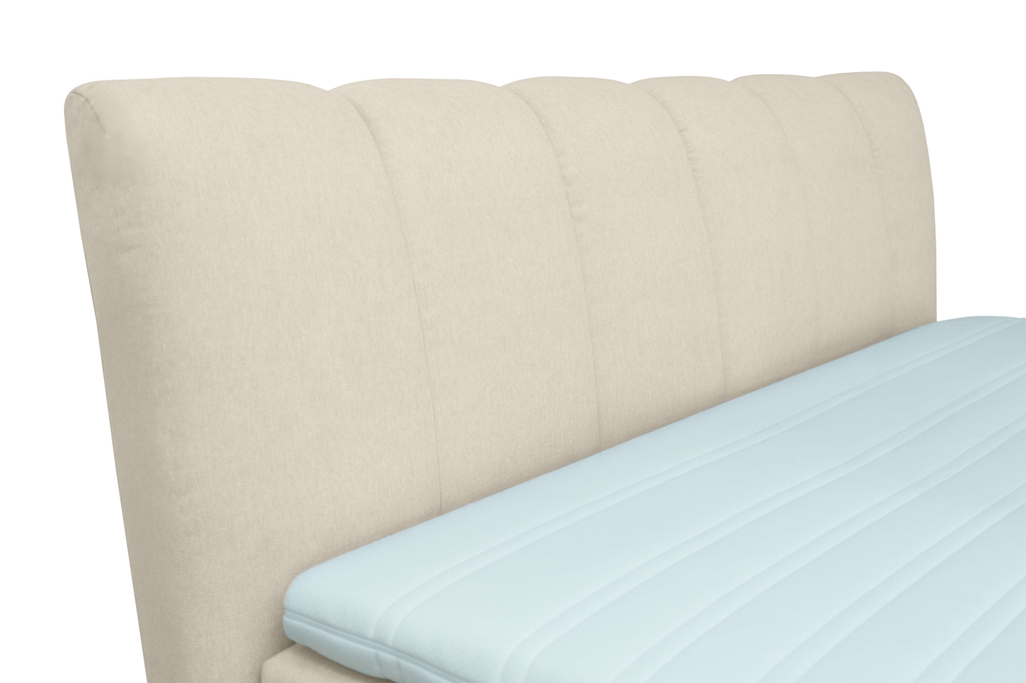 OTTO home Boxbett »DORA, Doppelbett inkl. Bettkasten, Federkernbett, Breiten: 160, 180 cm« Boxbett: 5-Z-Taschenfederkern im Unterbau, Härtegrad 3, inkl. Topper