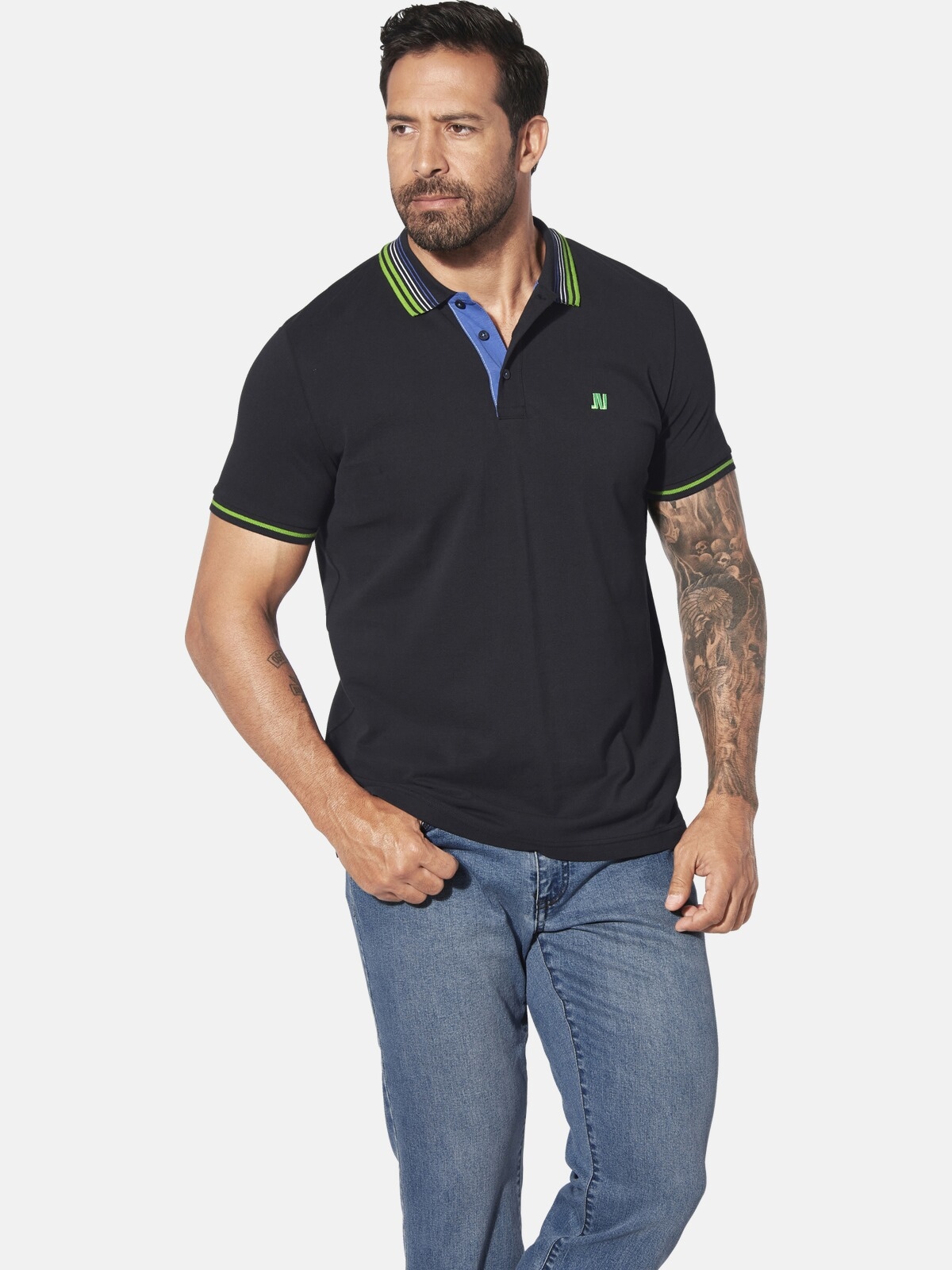 Jan Vanderstorm Poloshirt "Poloshirt VOLKBERT" 1 günstig online kaufen