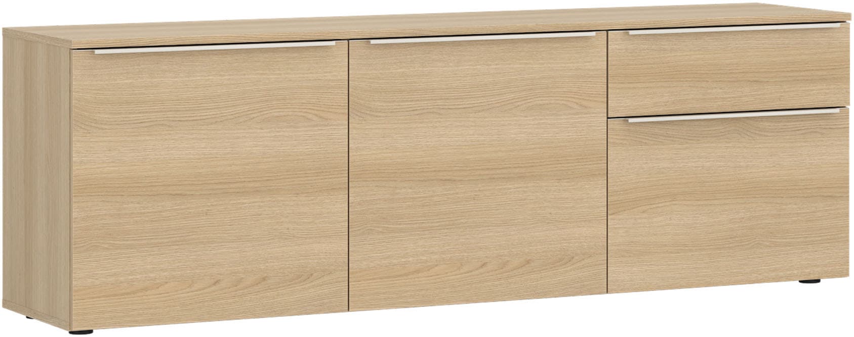 TOM TAILOR HOME Lowboard, Breite 165 cm,3 Türen,1 Schublade, viel Stauraum