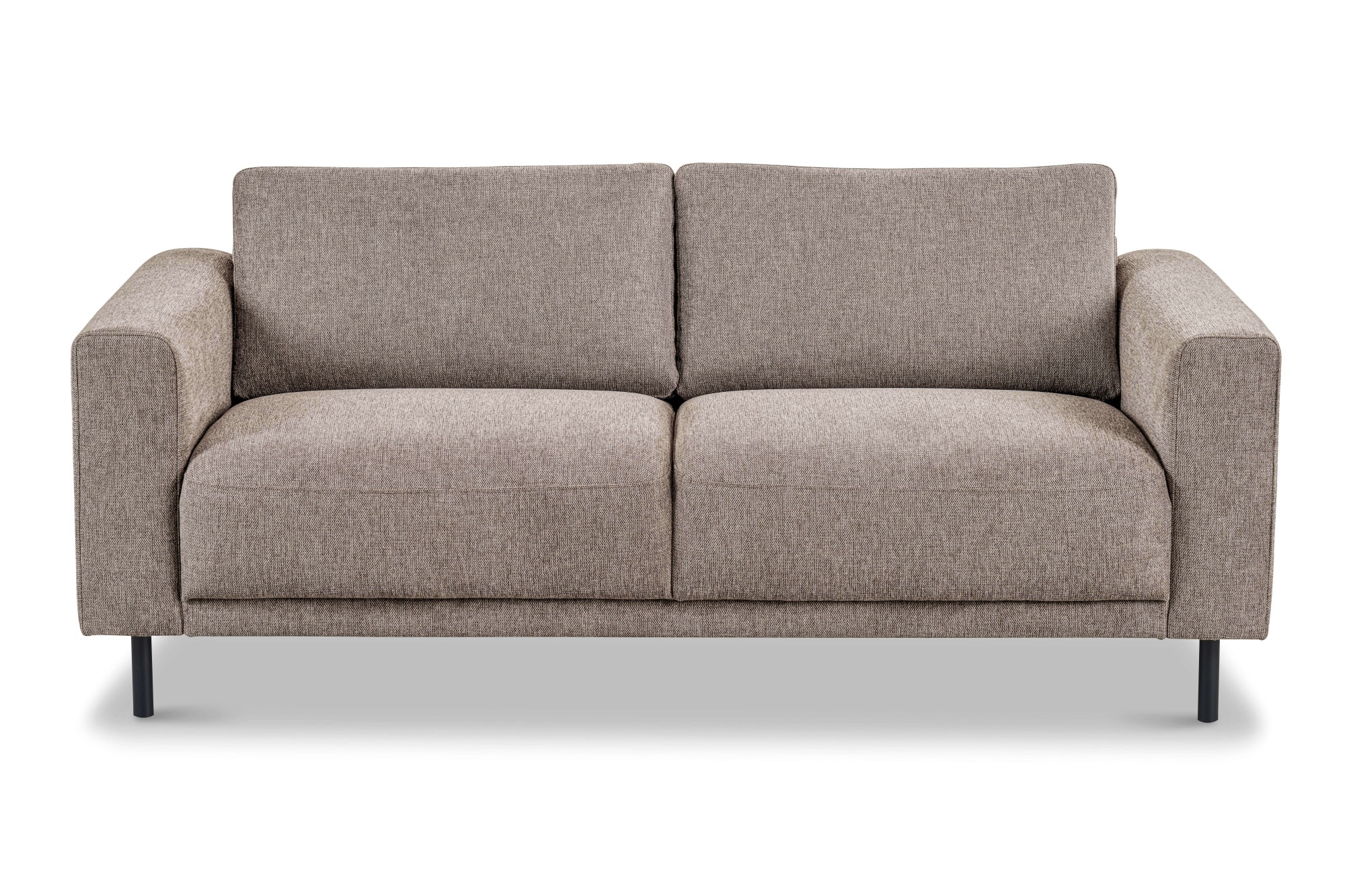 Home affaire 3-Sitzer »Sveeva, B.214 cm, schwarze Metallfüße« langlebiger Webstoff, mit Wellenunterfederung, viele Farben