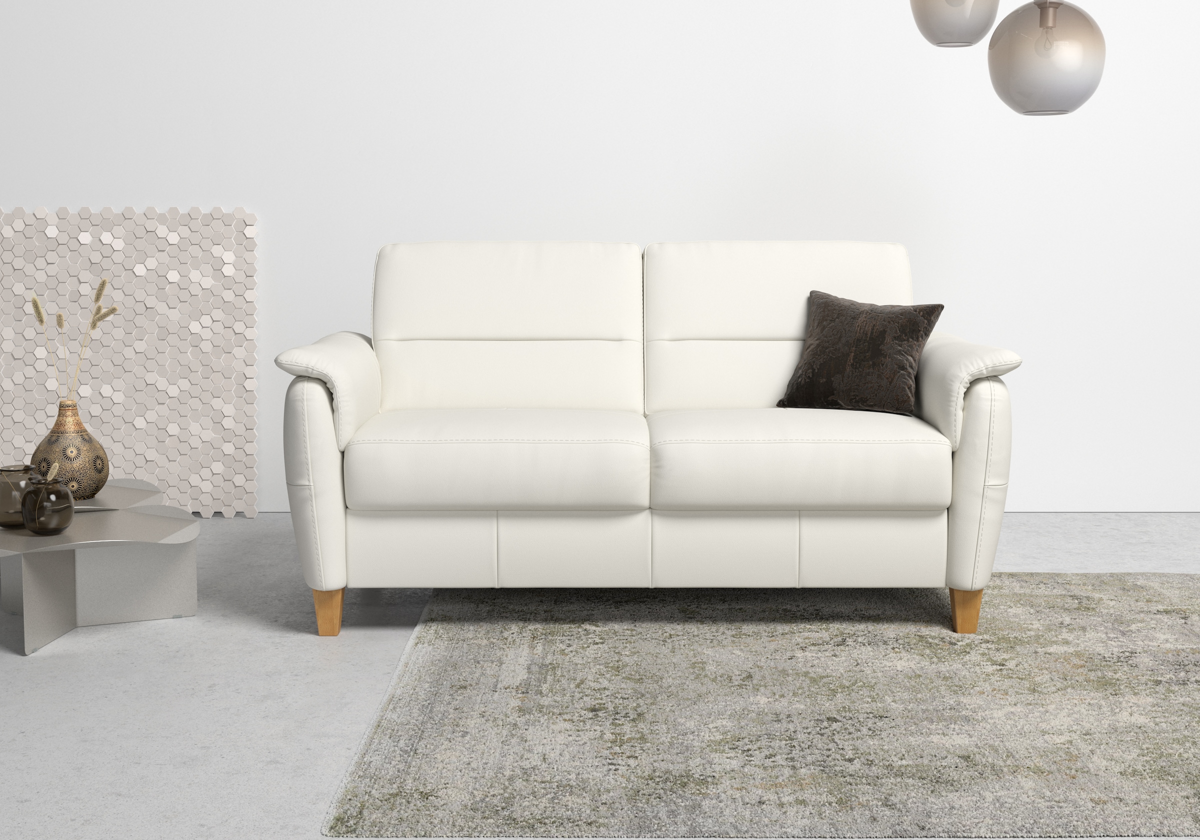 Home affaire 2,5-Sitzer "Palmera, B: 179 cm" mit Federkern