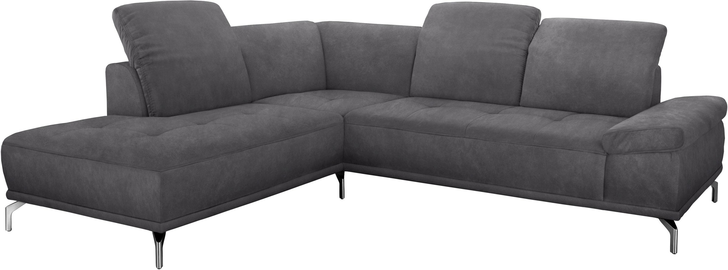 Places of Style Ecksofa "Caluna", Inkl.Sitztiefenverstellung, wahlweise mit günstig online kaufen