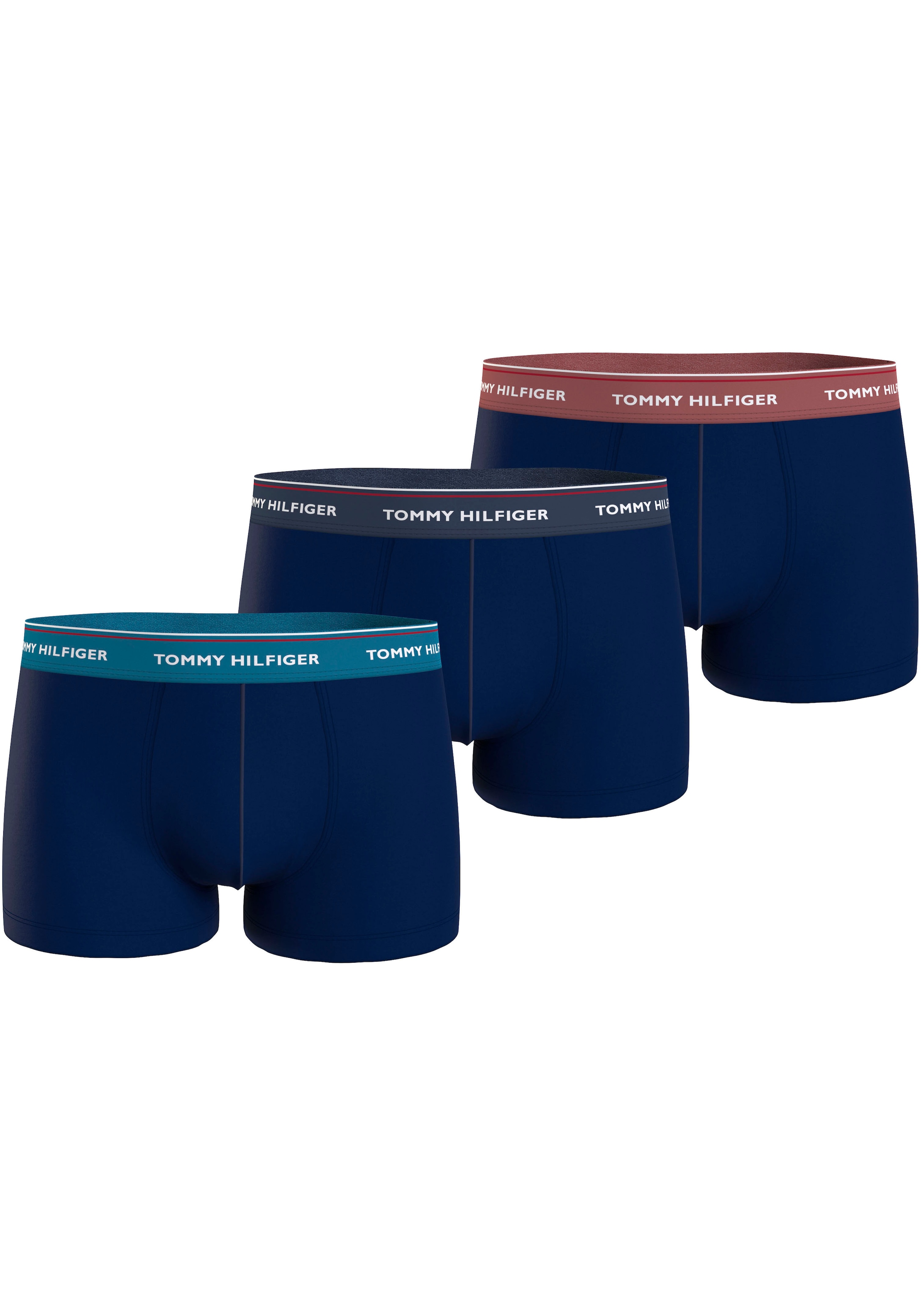 Tommy Hilfiger Underwear Trunk "BT WB TRUNK 3 PACK", (Packung, 3 St., 3er-Pack), in großen Größen
