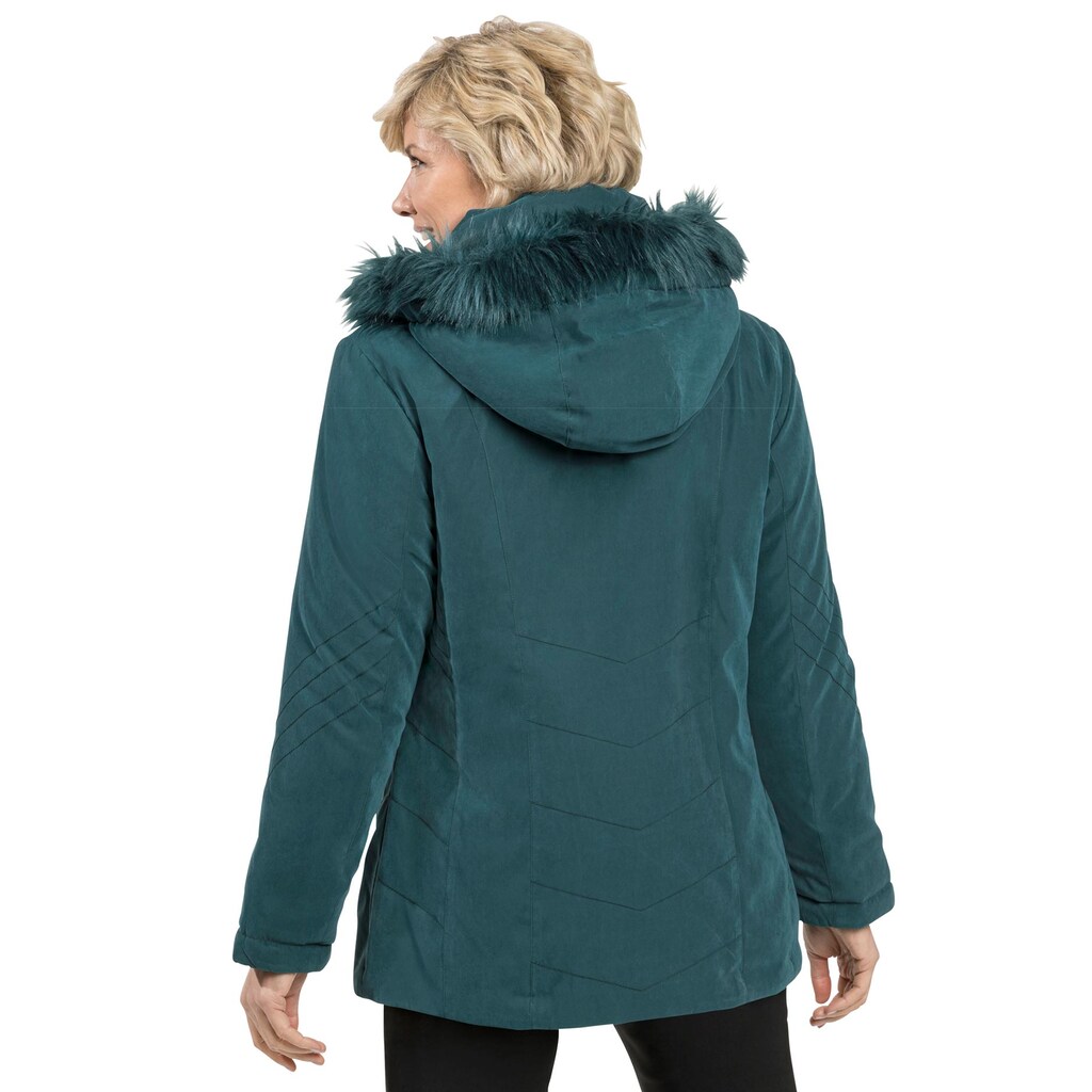 Classic Outdoorjacke, mit Kapuze