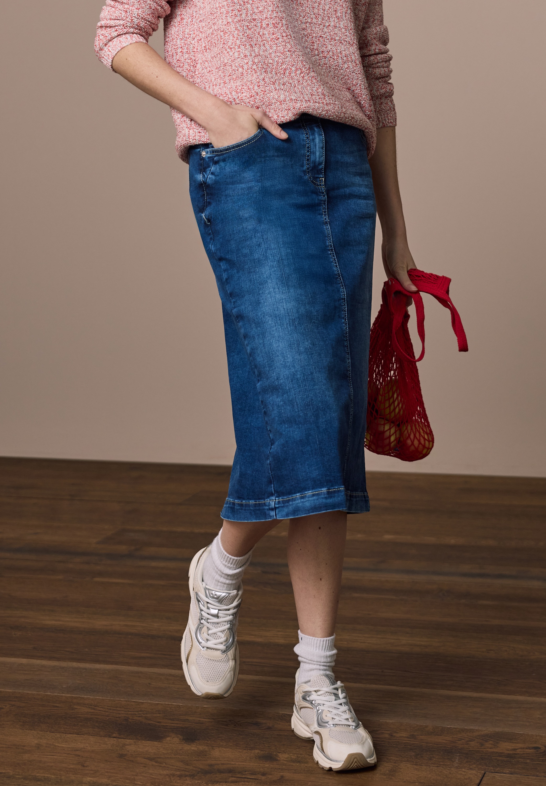 Cecil Maxirock Middle Waist