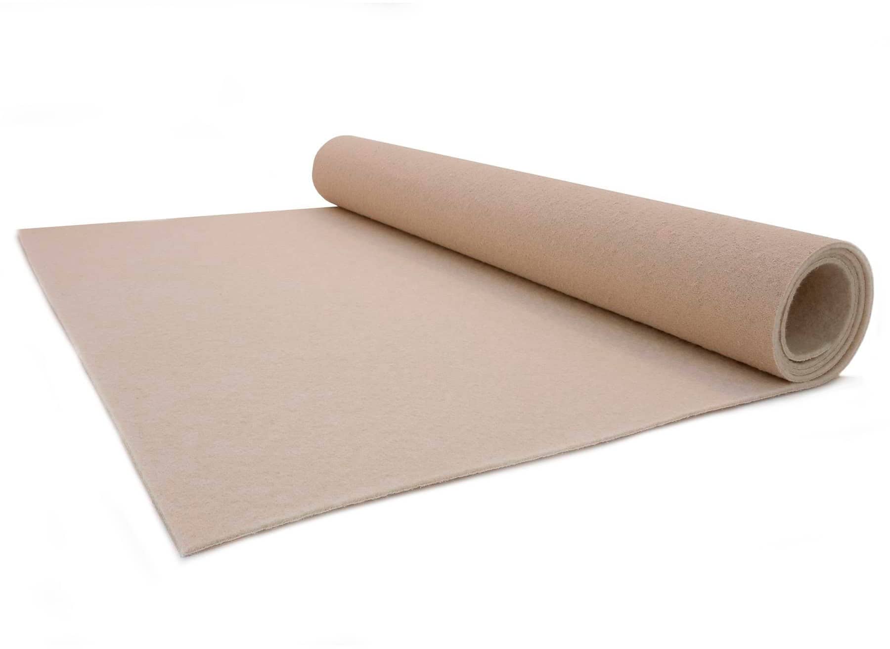 Läufer, B:200cm H:2,6mm L:2.400cm, beige, PRIMAFLOR-IDEEN IN TEXTIL, Polypropylen (PP), Flur, Teppiche, "PODIUM, Made in Belgium", Breite 200 cm,
