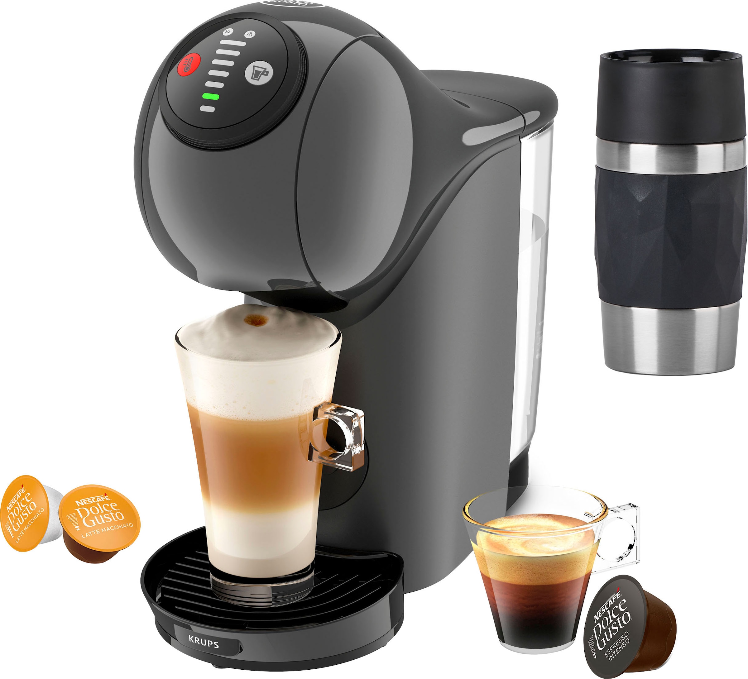 NESCAFÉ Dolce Gusto Kapselmaschine "KP243B Genio S, 15 Bar, ultra-kompakt, günstig online kaufen